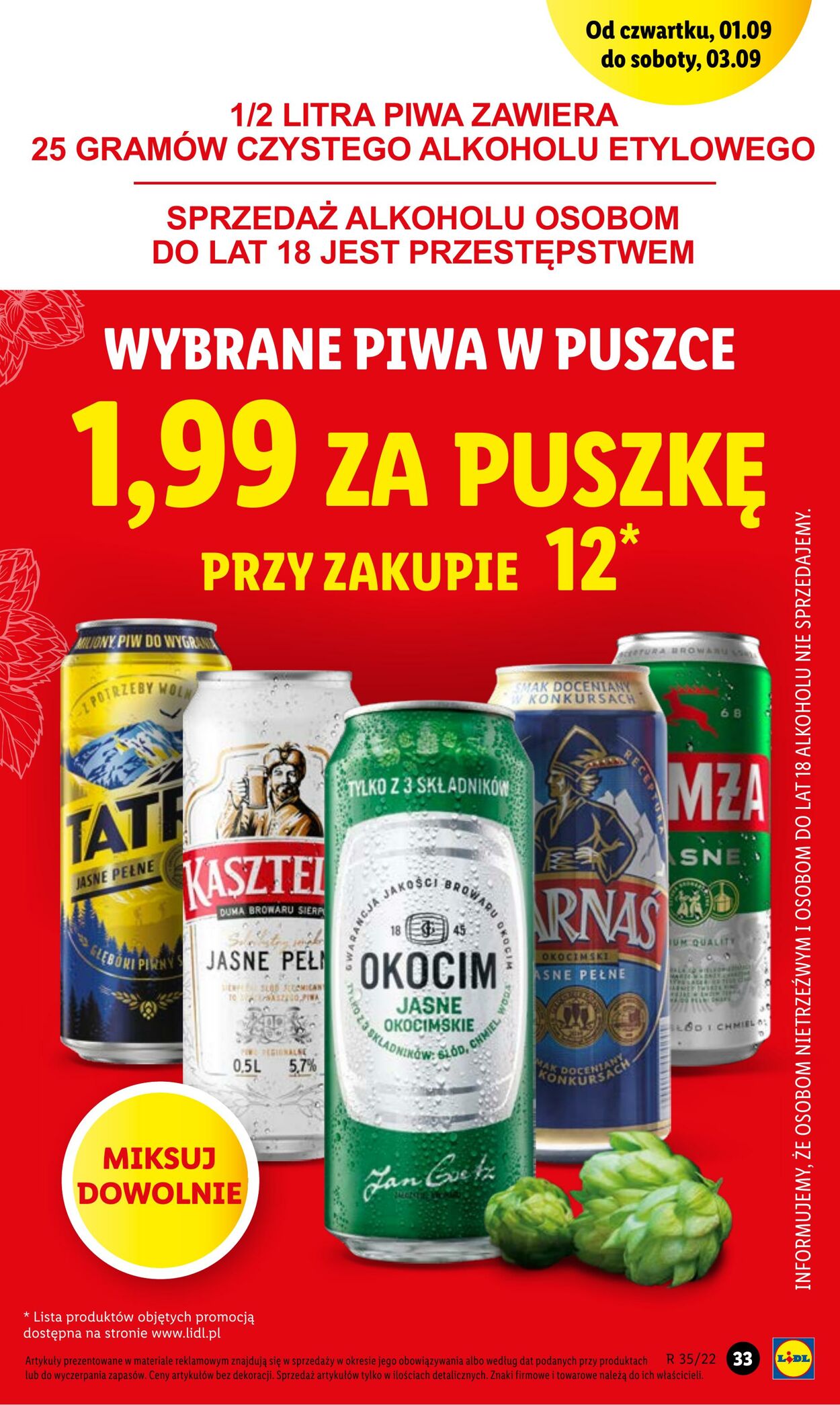 Gazetka Lidl 01.09.2022 - 03.09.2022