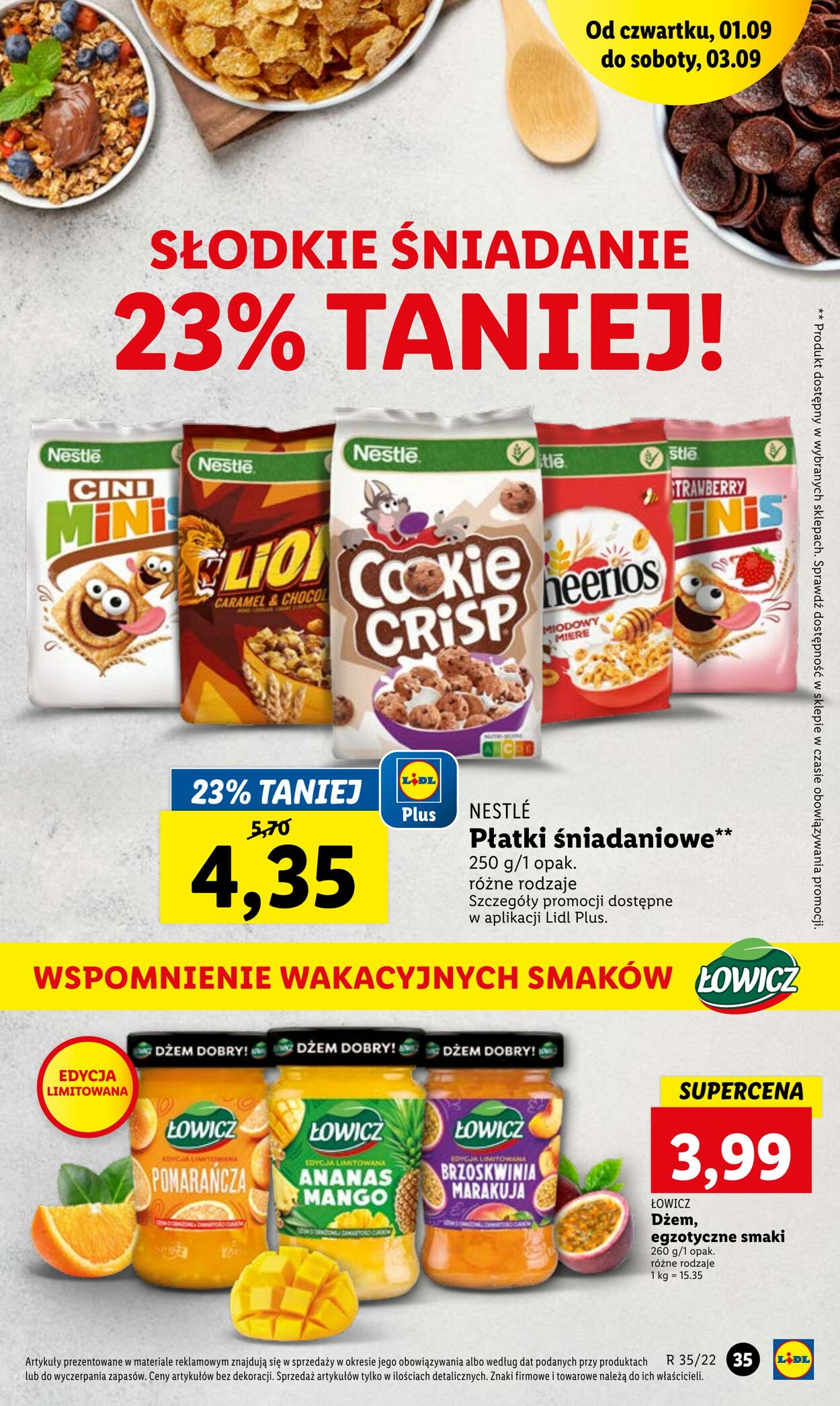 Gazetka Lidl 01.09.2022 - 03.09.2022