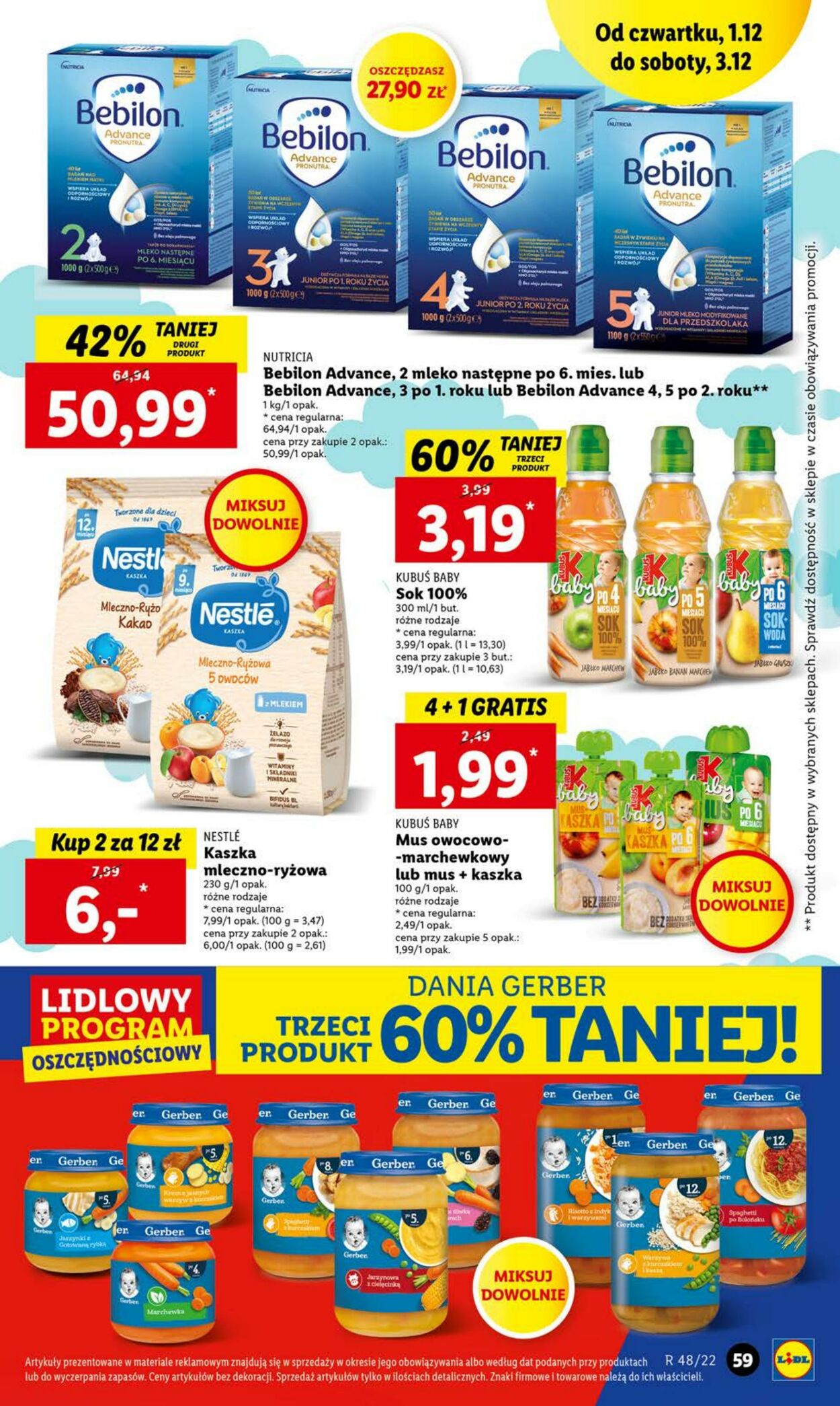 Gazetka Lidl 01.12.2022 - 03.12.2022