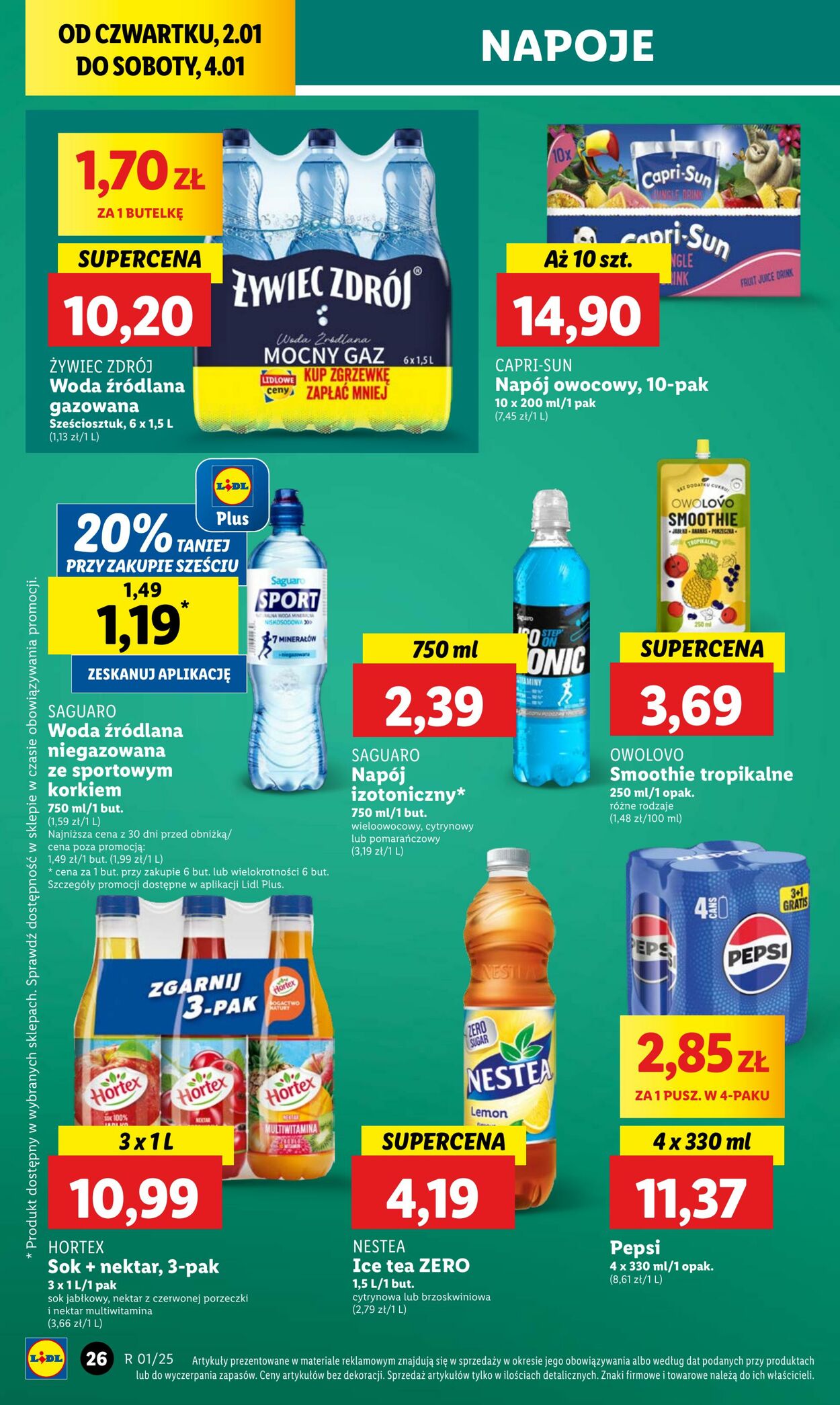 Gazetka Lidl 02.01.2025 - 04.01.2025