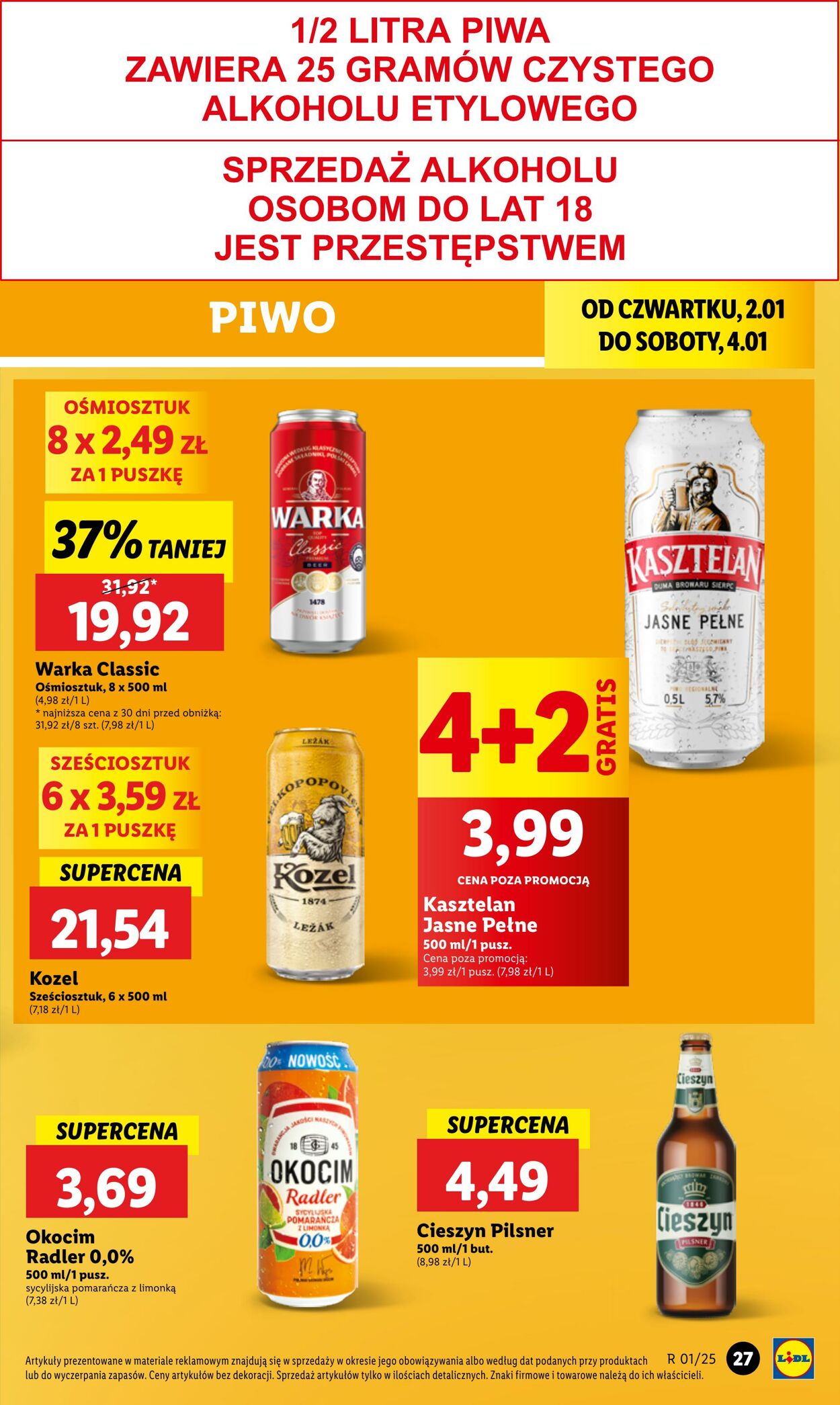 Gazetka Lidl 02.01.2025 - 04.01.2025