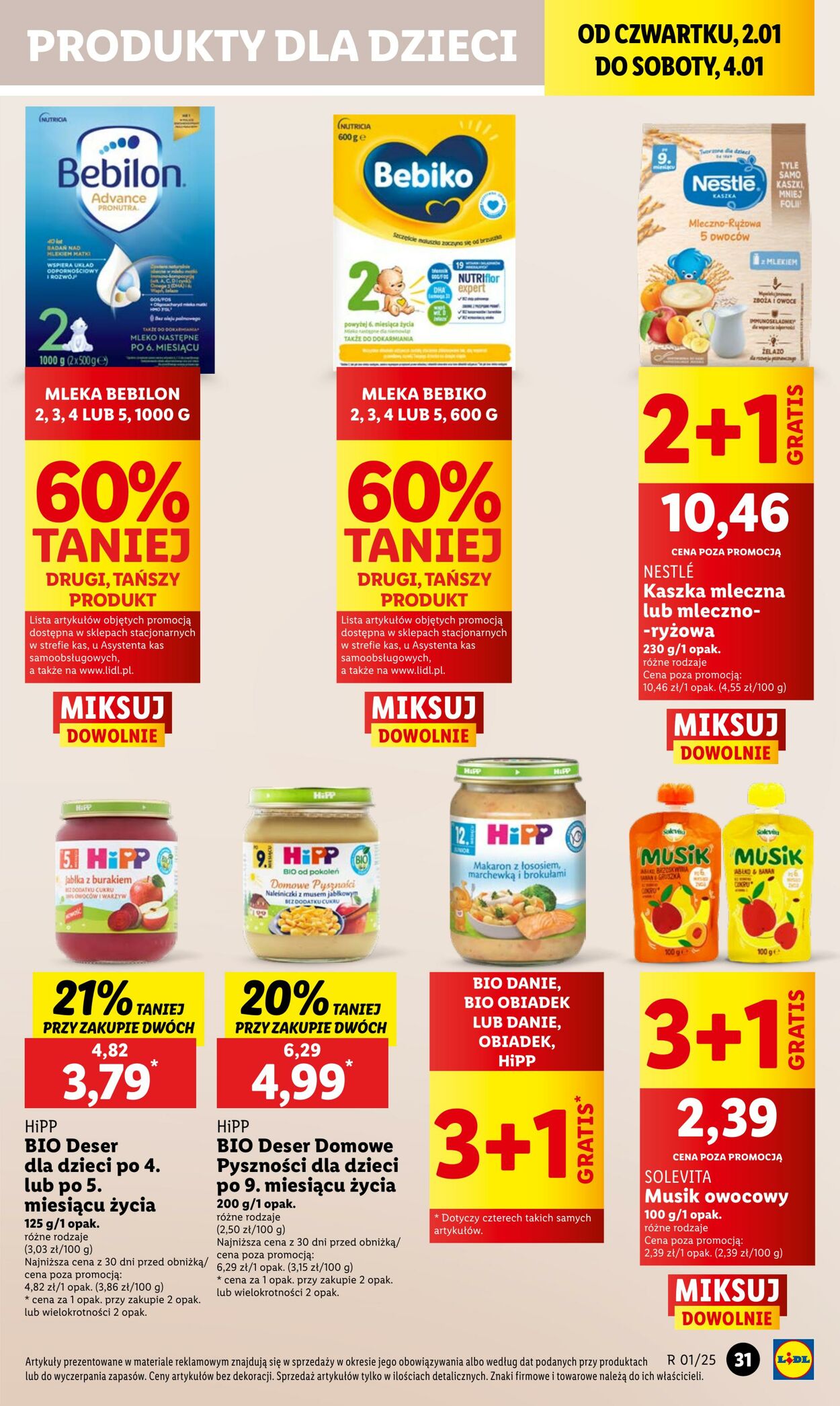 Gazetka Lidl 02.01.2025 - 04.01.2025