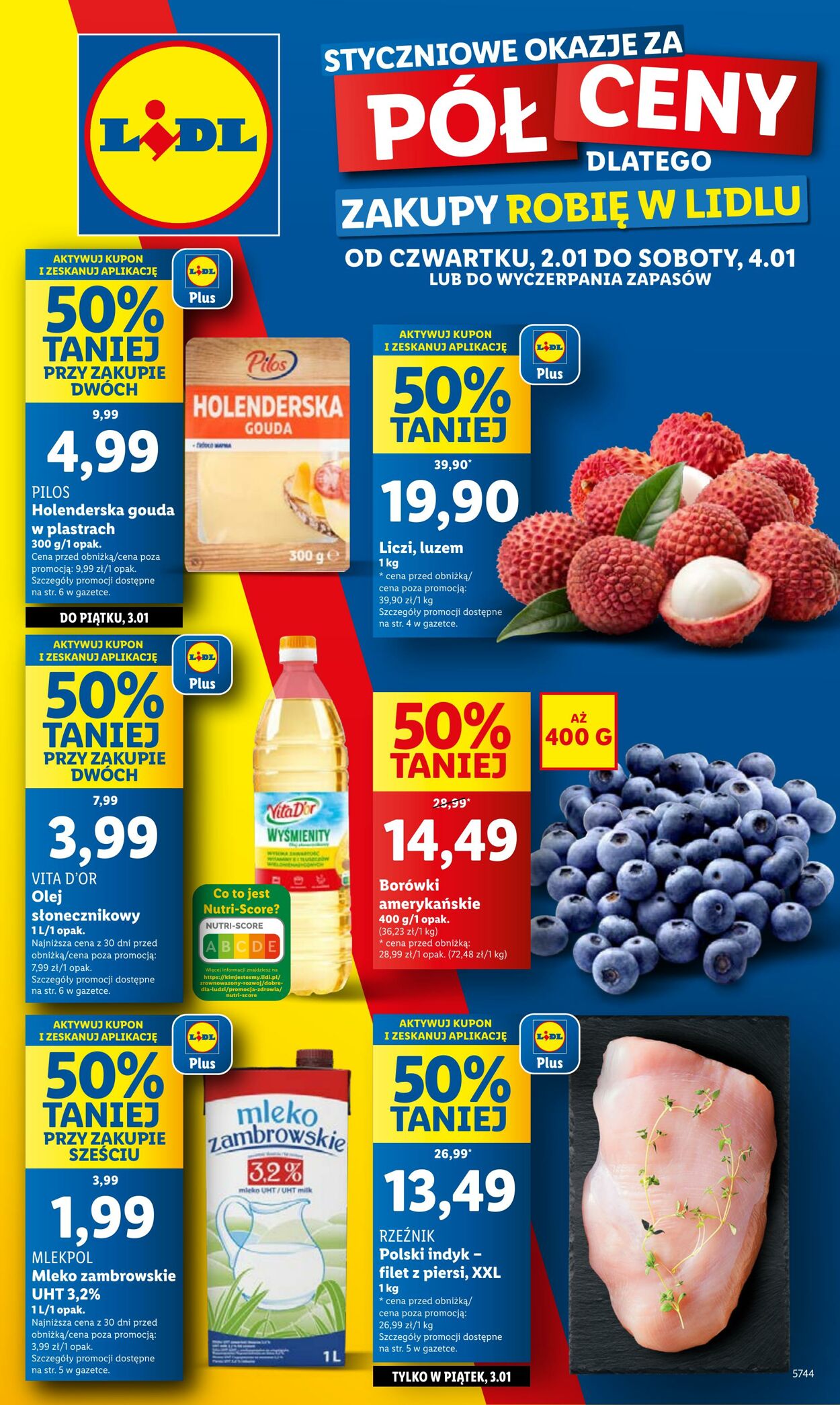 Gazetka Lidl - OFERTA WAŻNA OD 02.01 DO 04.01 2 sty, 2025 - 4 sty, 2025