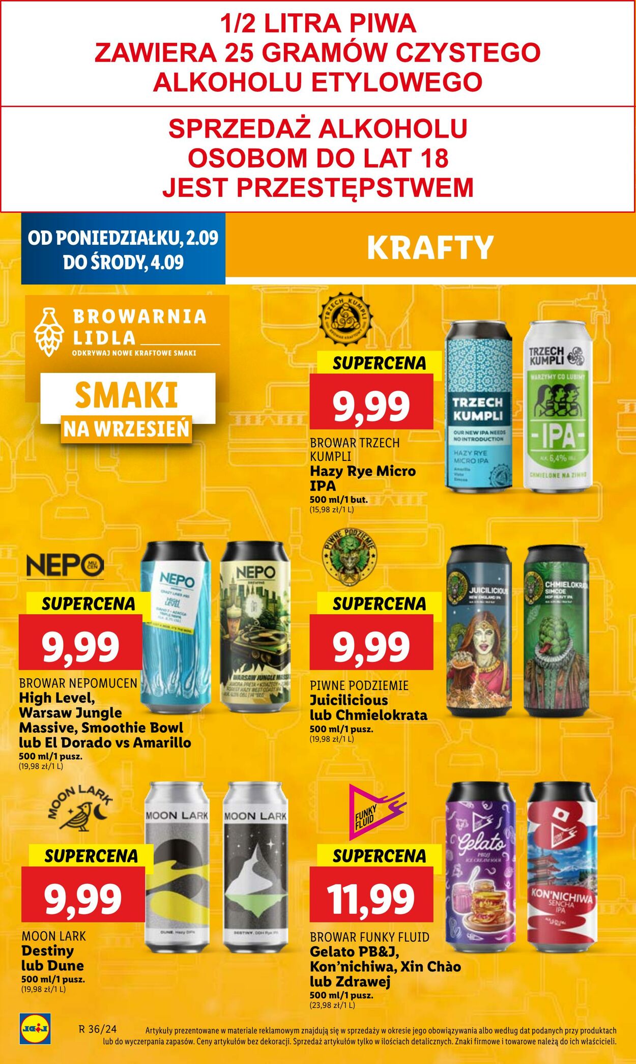 Gazetka Lidl 02.09.2024 - 04.09.2024