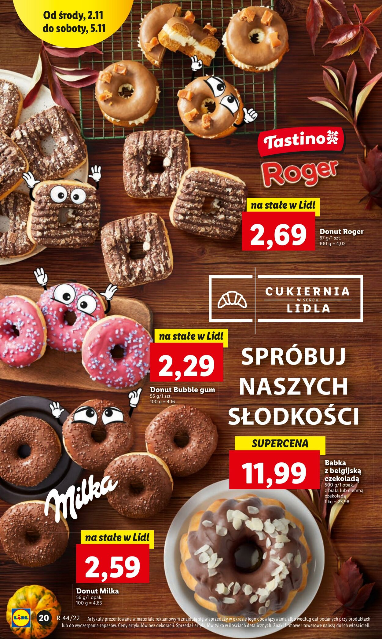 Gazetka Lidl 02.11.2022 - 05.11.2022