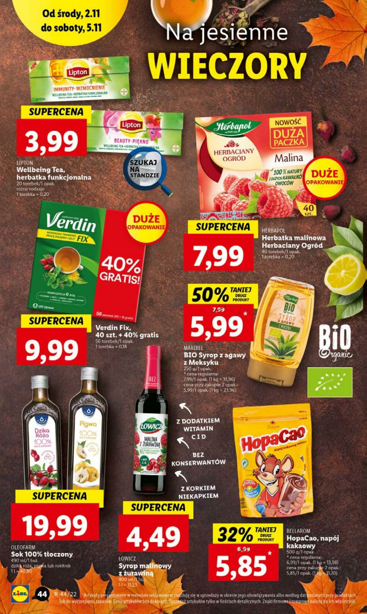 Gazetka Lidl 02.11.2022 - 05.11.2022