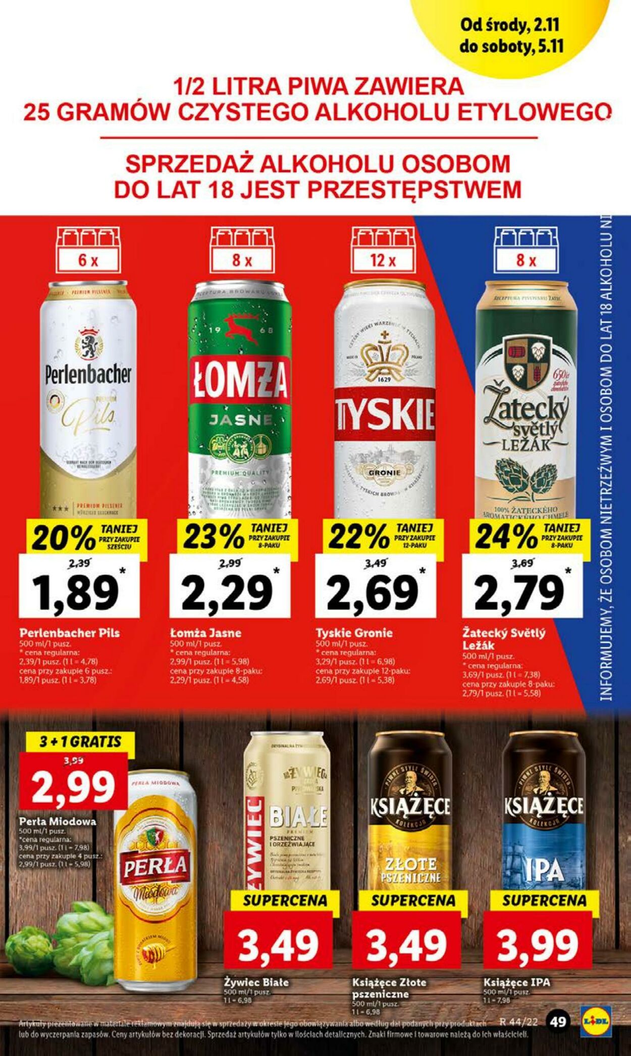 Gazetka Lidl 02.11.2022 - 05.11.2022