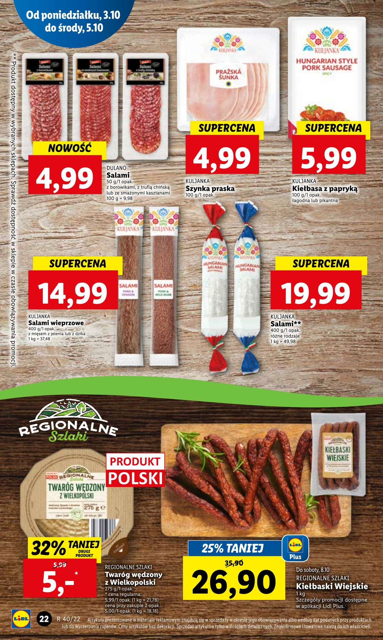 Gazetka Lidl 03.10.2022 - 05.10.2022