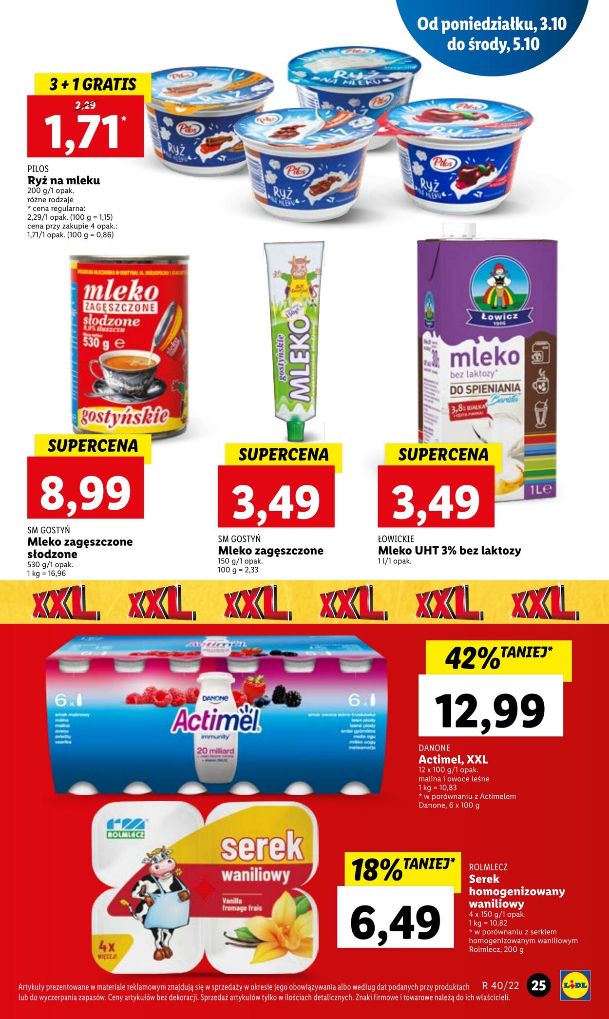 Gazetka Lidl 03.10.2022 - 05.10.2022