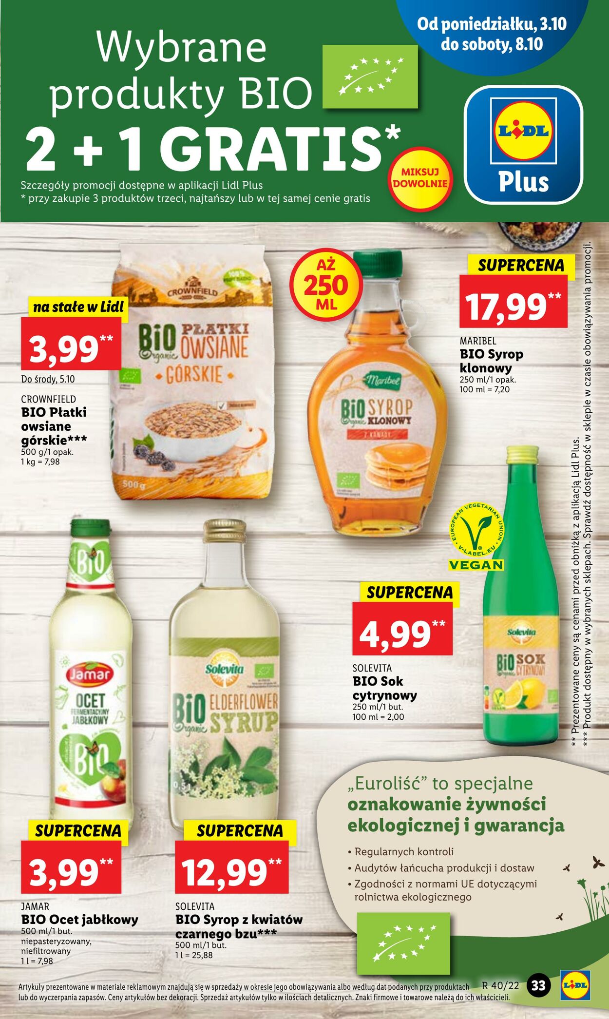 Gazetka Lidl 03.10.2022 - 05.10.2022