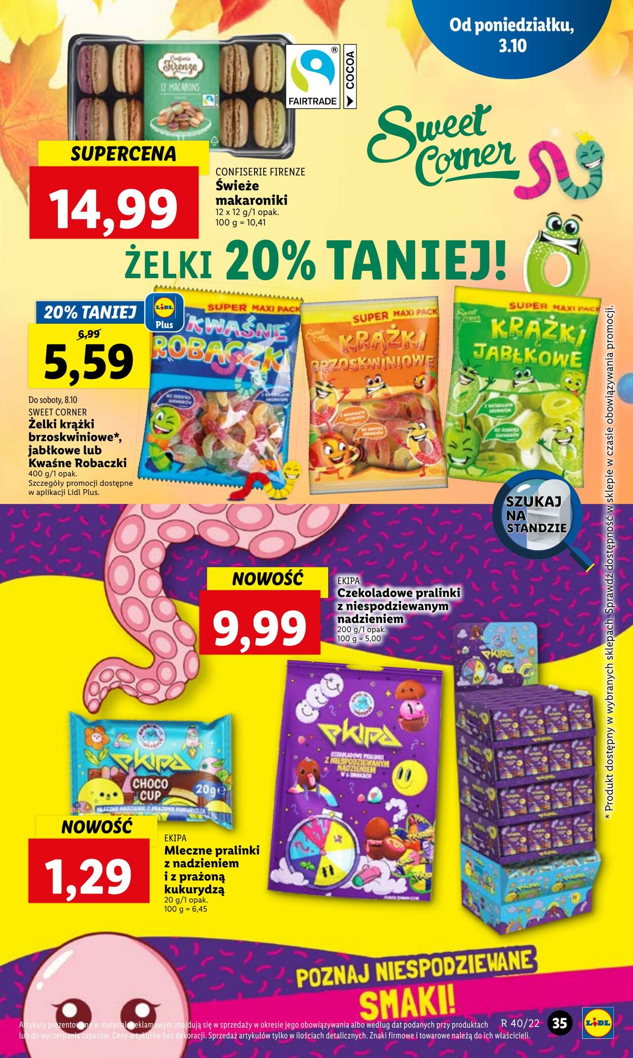 Gazetka Lidl 03.10.2022 - 05.10.2022