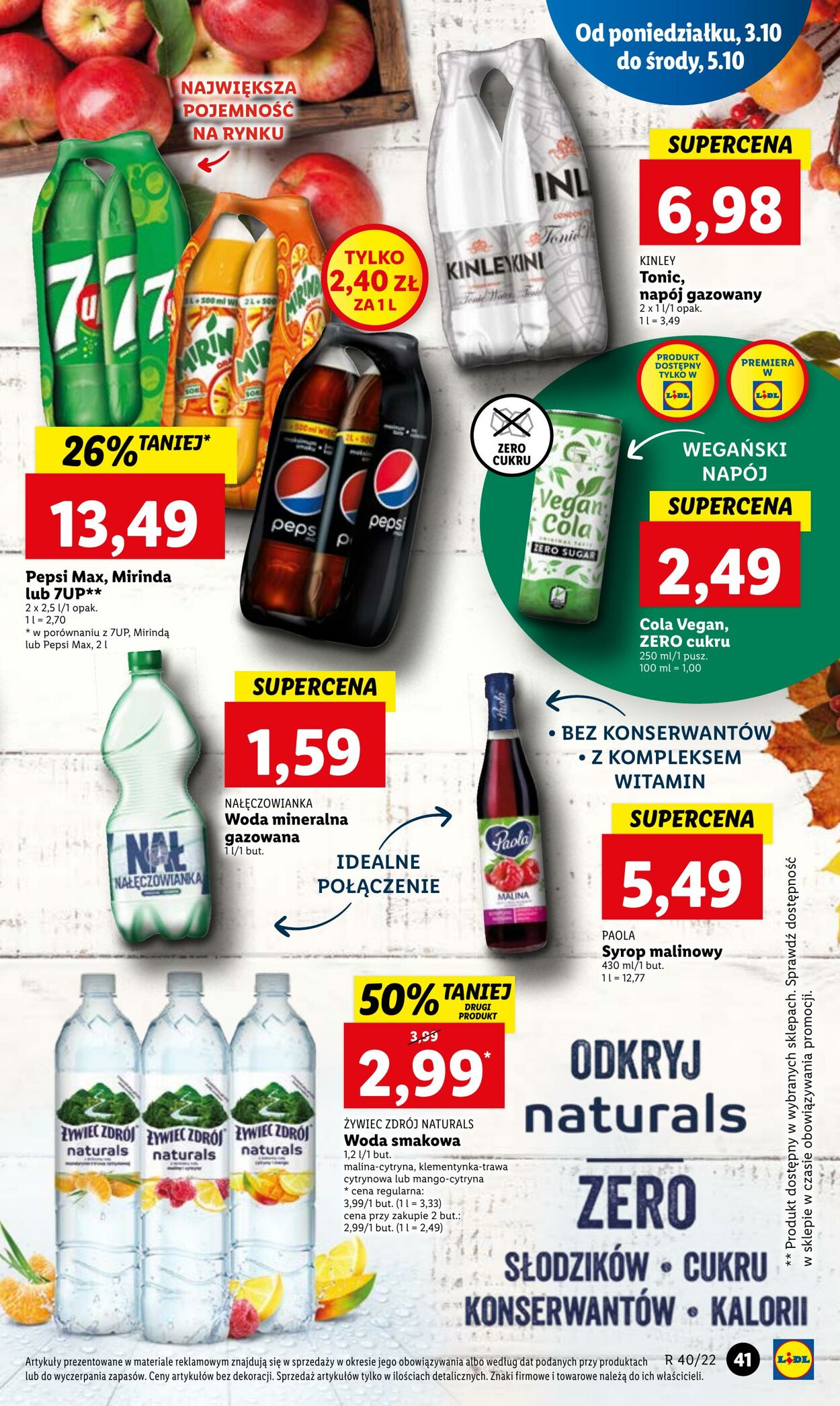 Gazetka Lidl 03.10.2022 - 05.10.2022