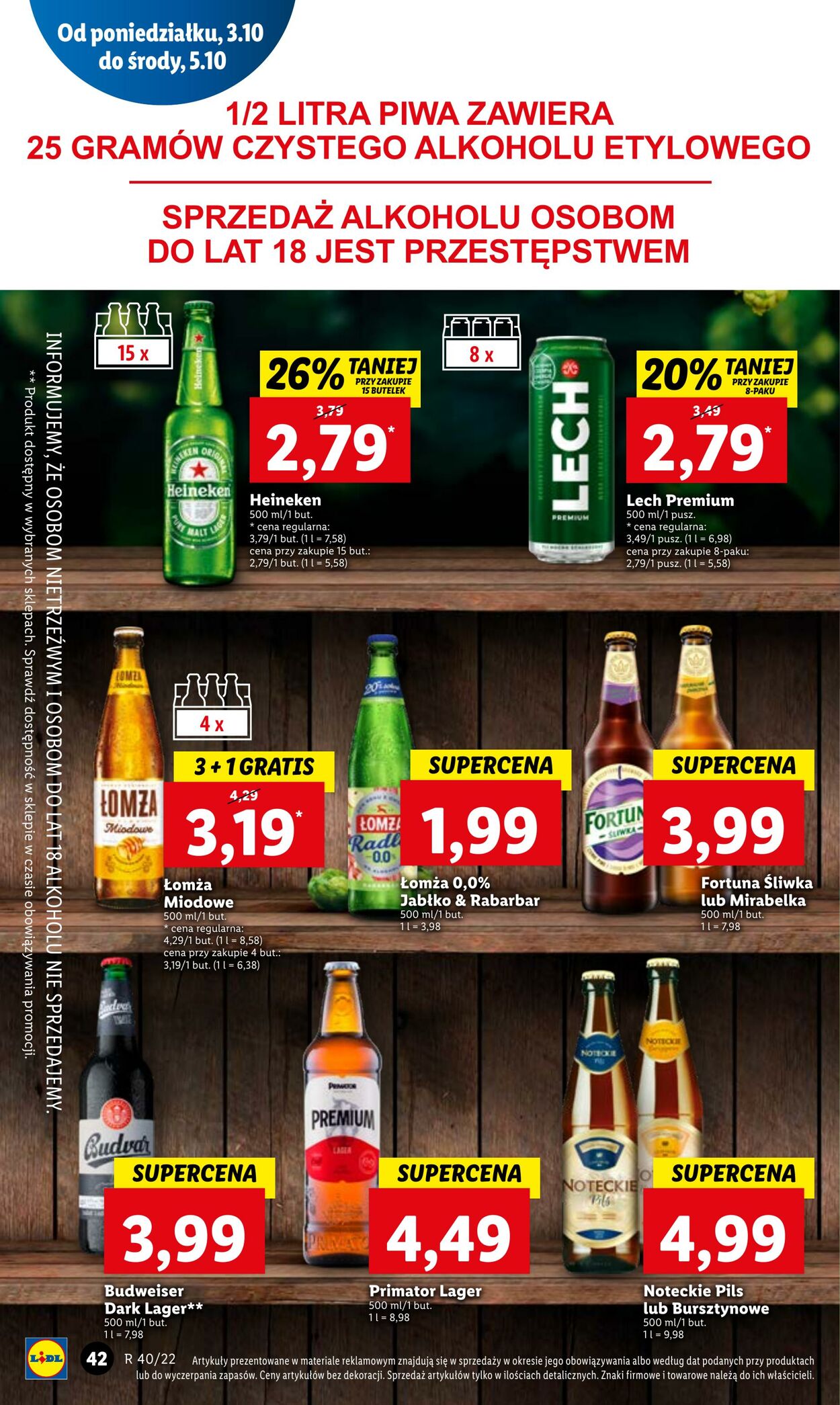 Gazetka Lidl 03.10.2022 - 05.10.2022