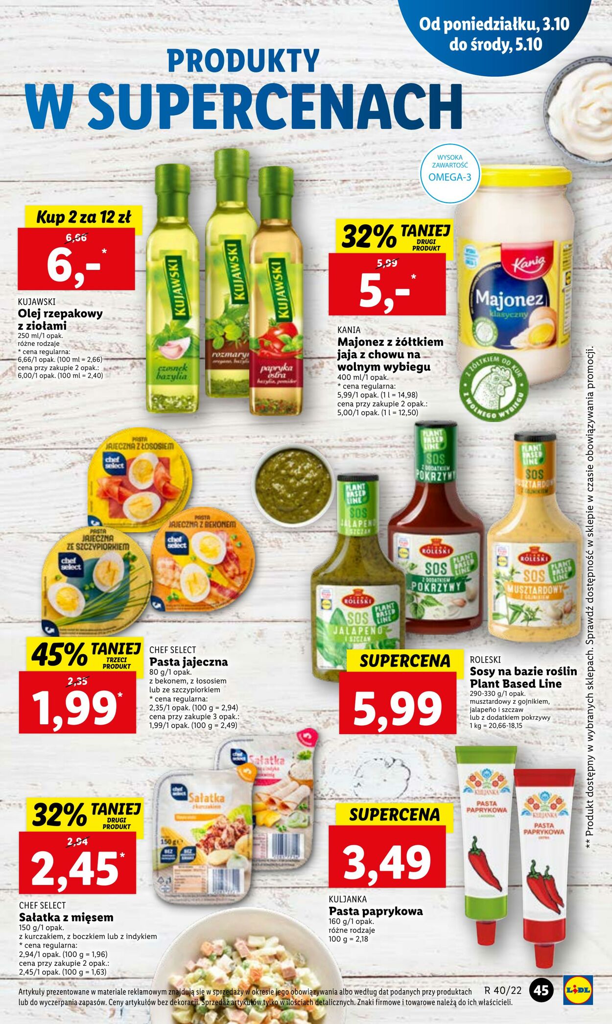 Gazetka Lidl 03.10.2022 - 05.10.2022