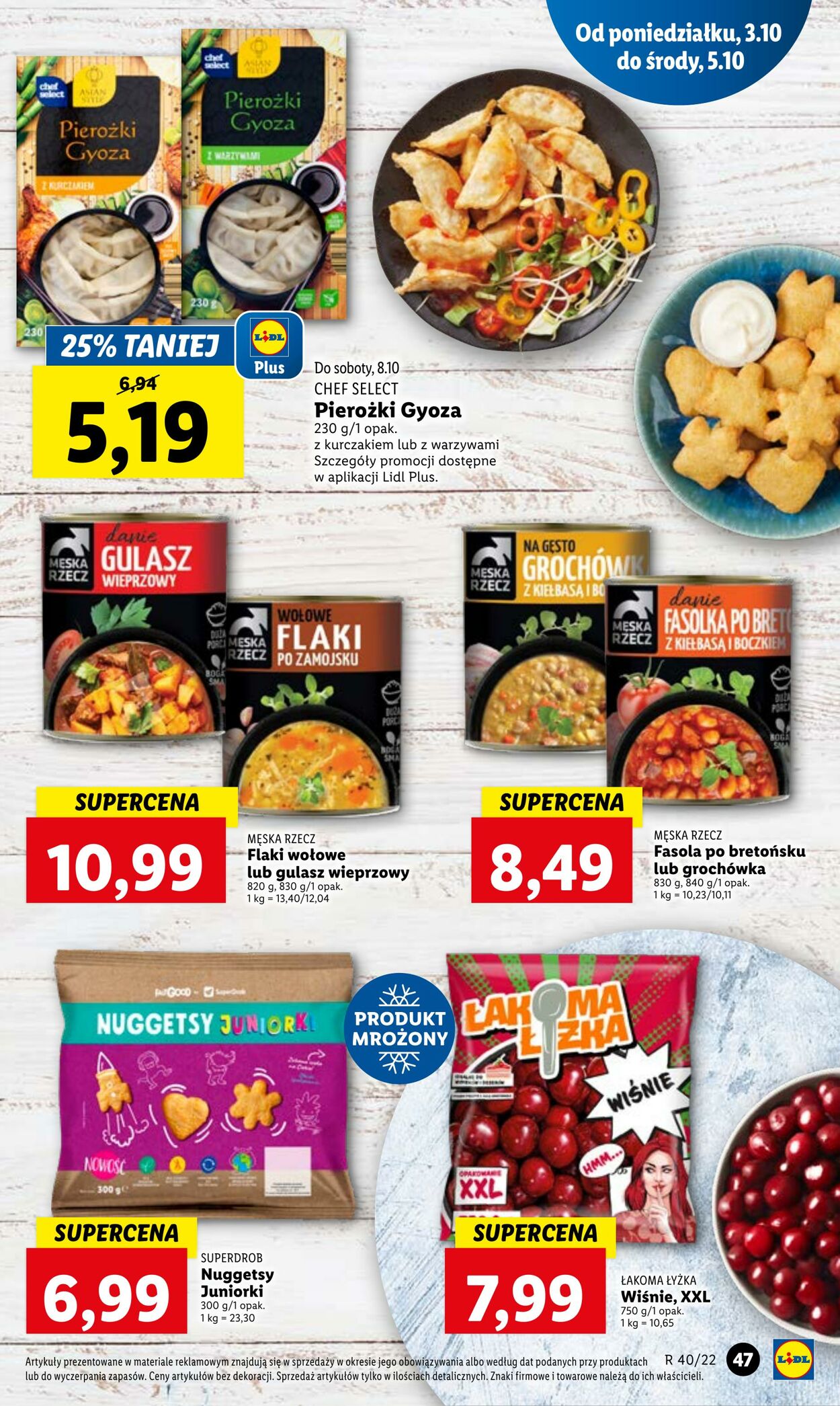 Gazetka Lidl 03.10.2022 - 05.10.2022