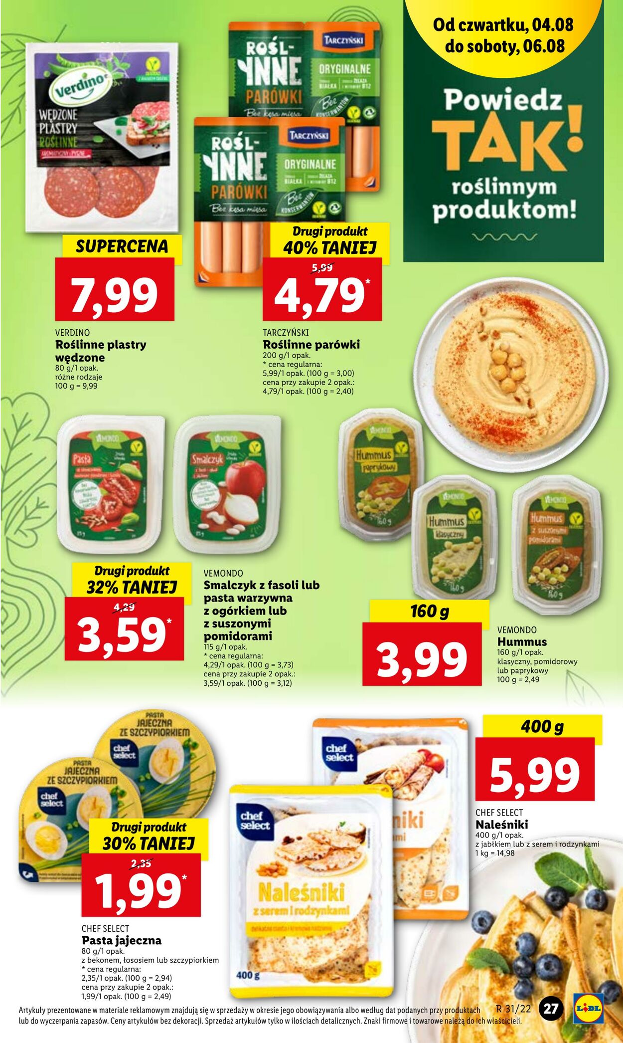 Gazetka Lidl 03.08.2022 - 05.08.2022