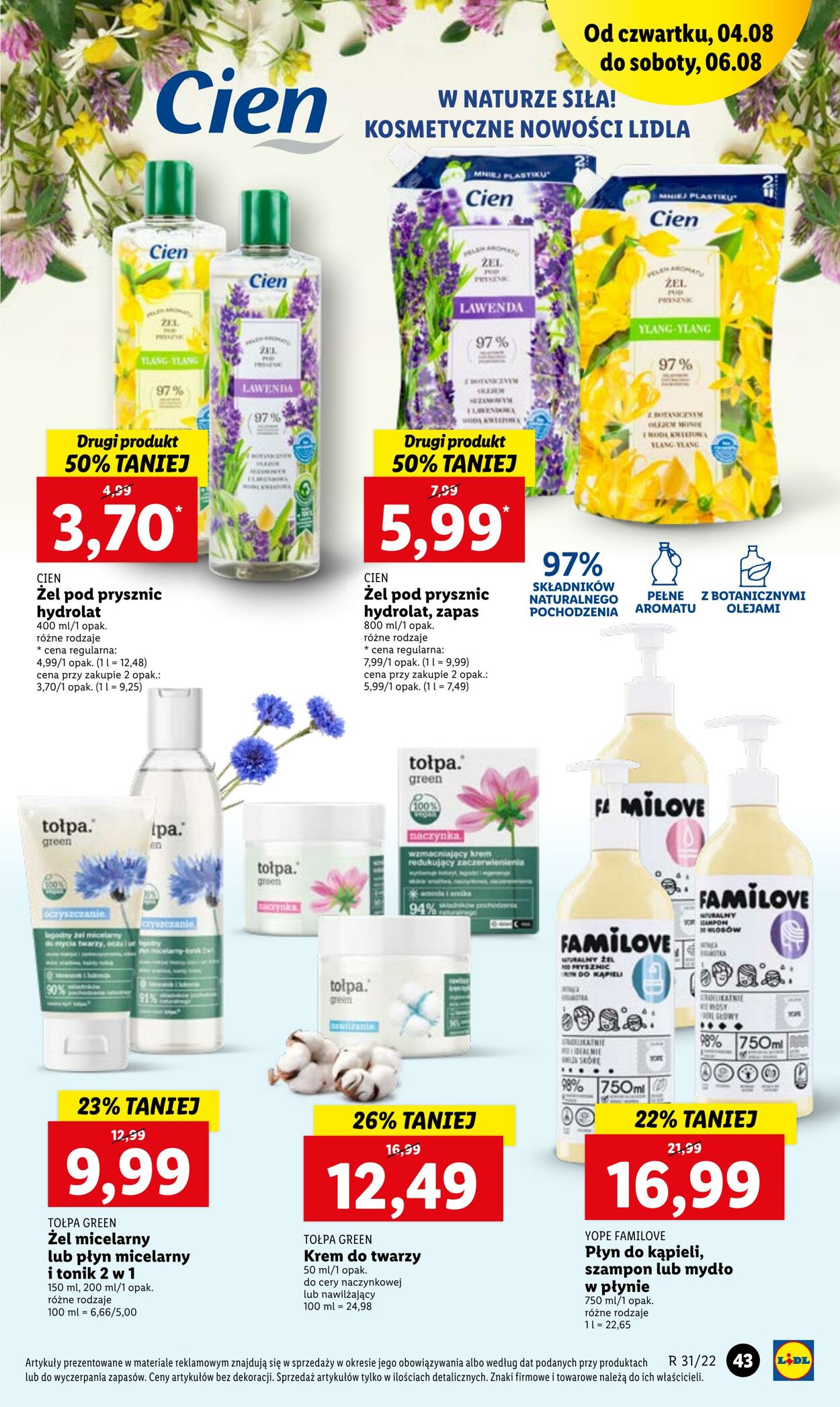 Gazetka Lidl 03.08.2022 - 05.08.2022