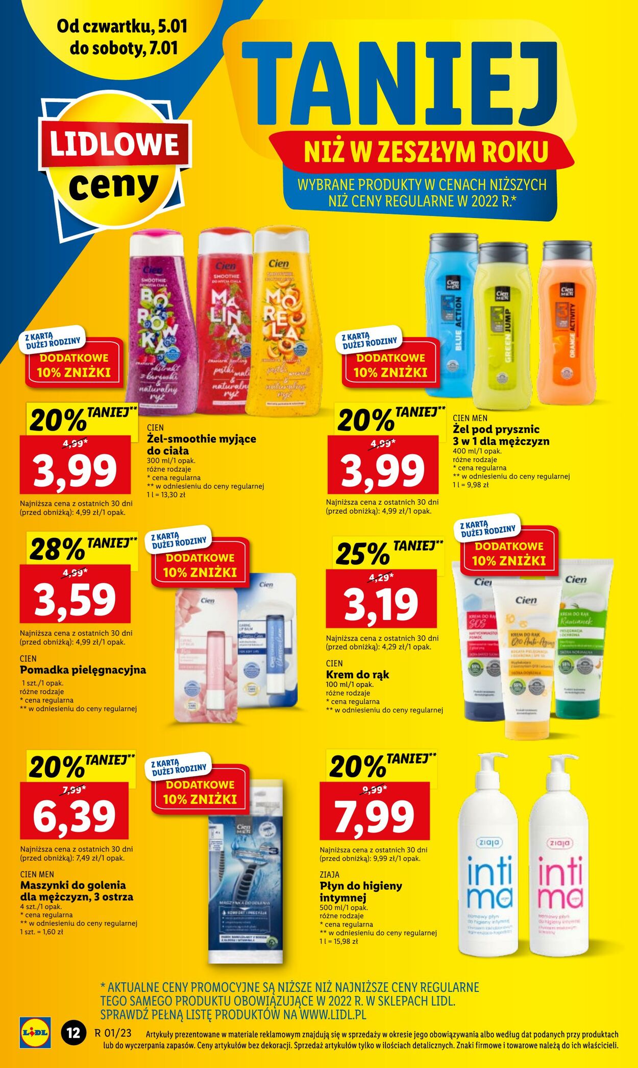 Gazetka Lidl 05.01.2023 - 07.01.2023