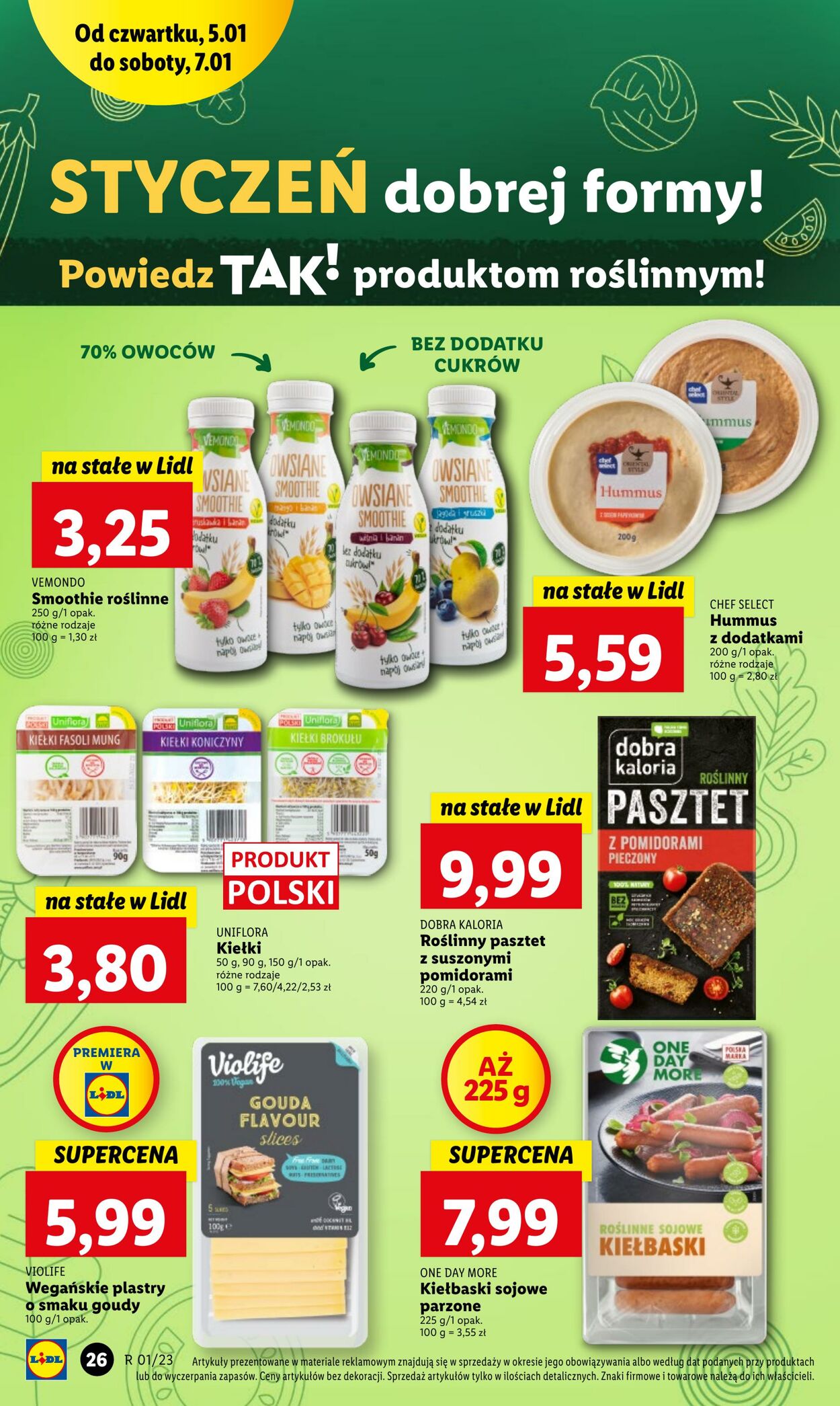 Gazetka Lidl 05.01.2023 - 07.01.2023