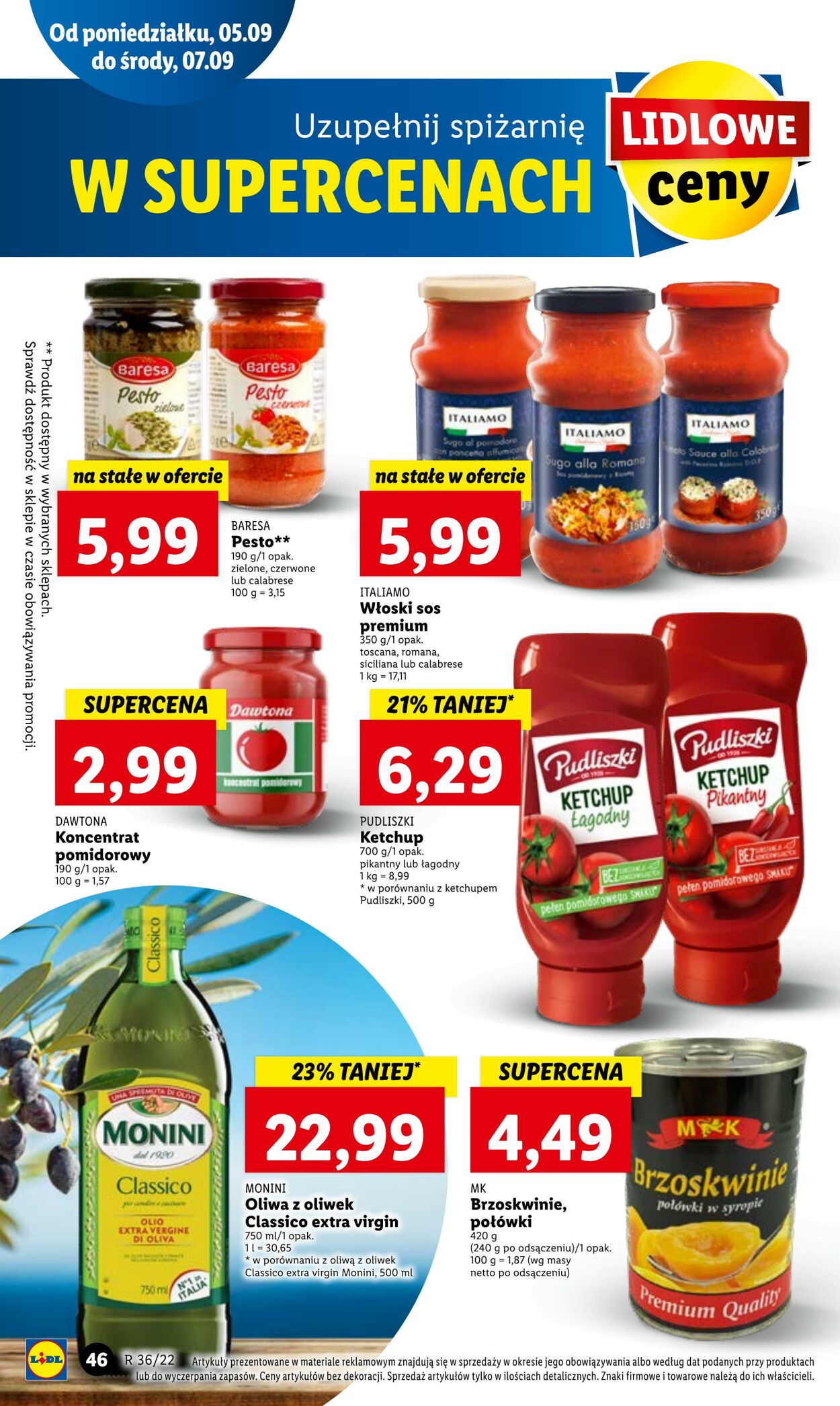 Gazetka Lidl 05.09.2022 - 07.09.2022