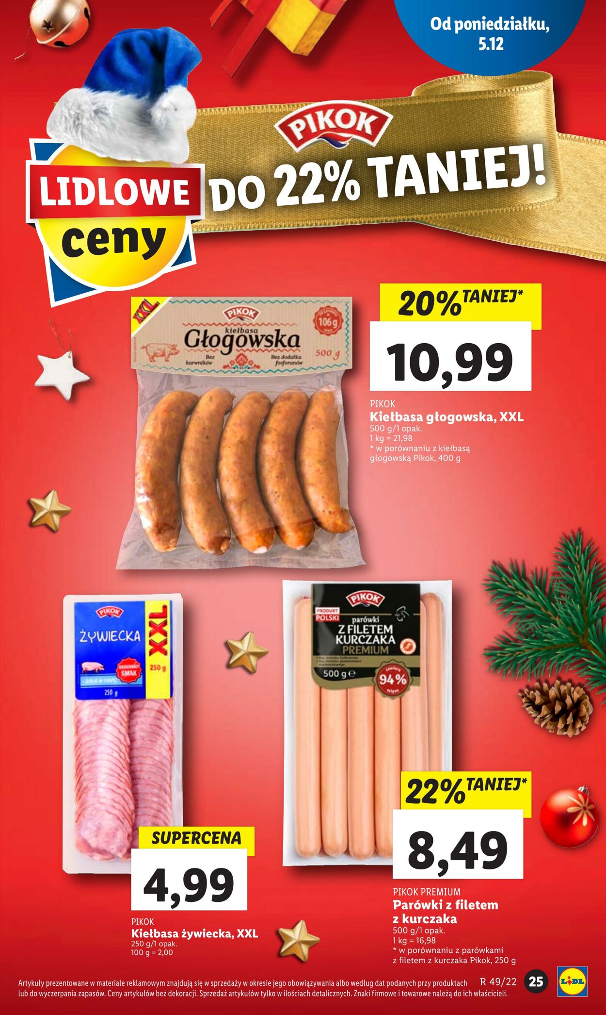 Gazetka Lidl 05.12.2022 - 07.12.2022