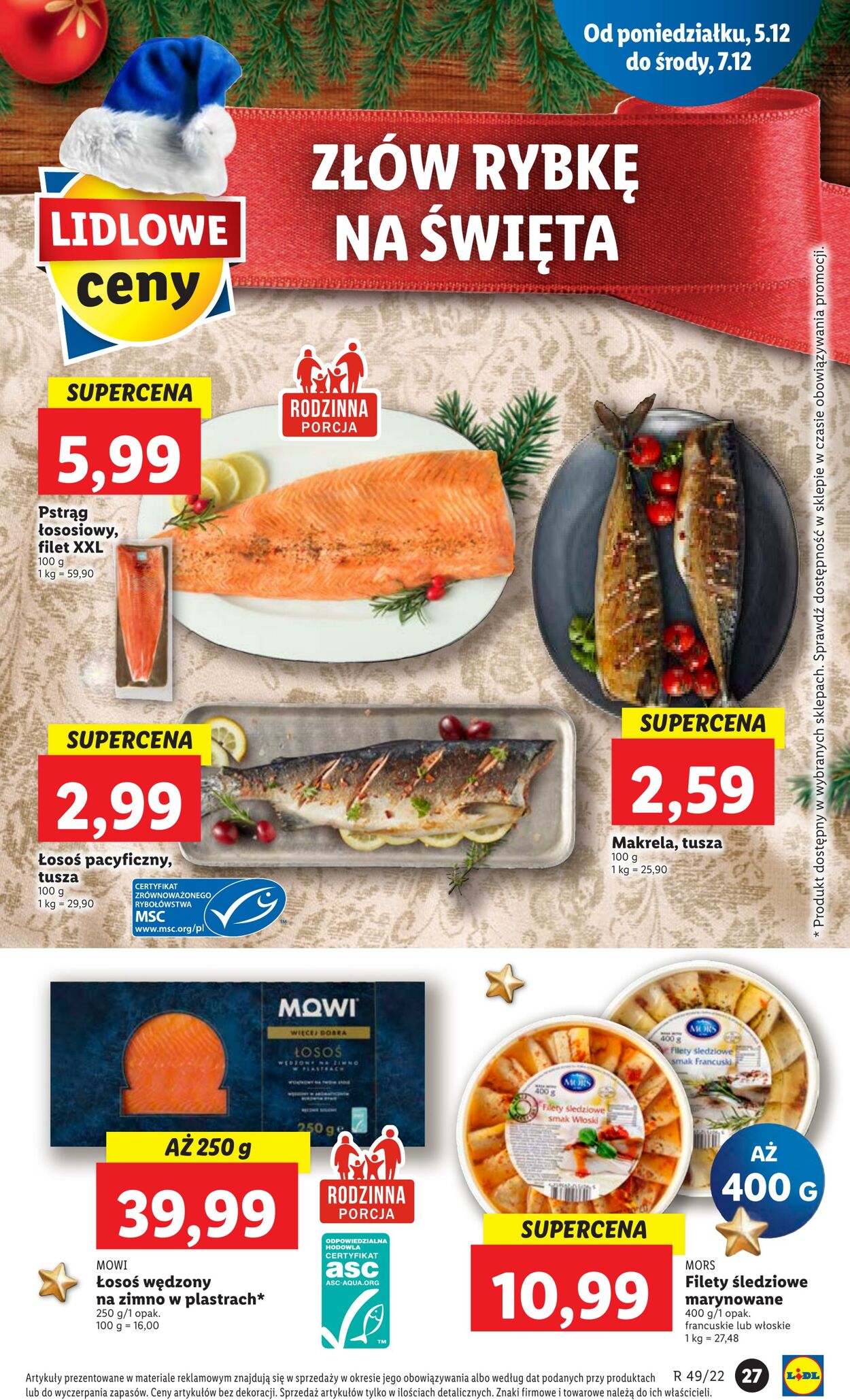 Gazetka Lidl 05.12.2022 - 07.12.2022