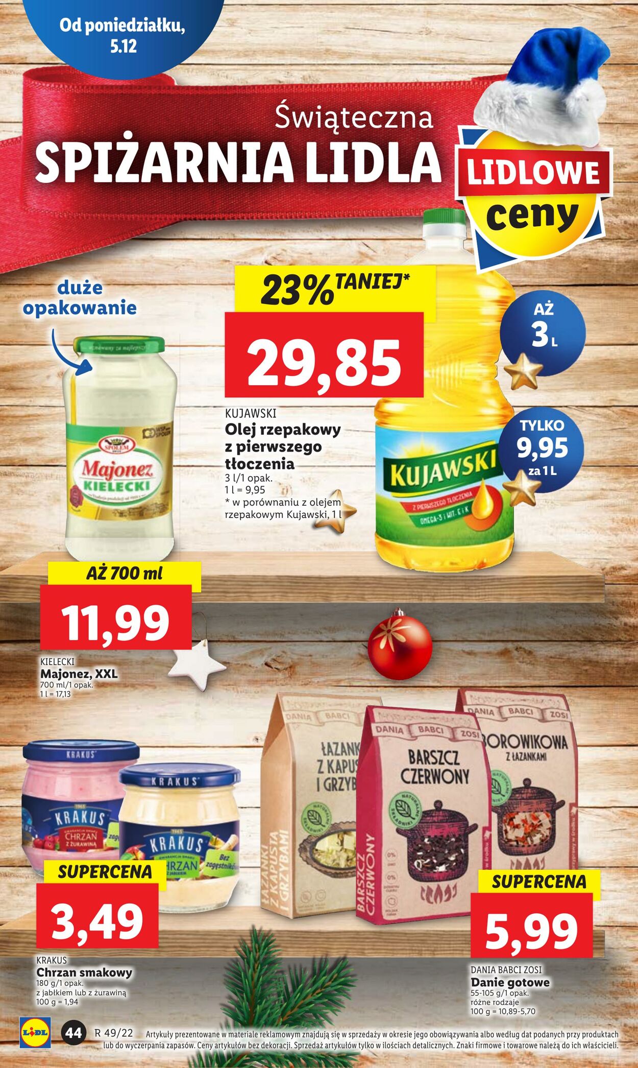 Gazetka Lidl 05.12.2022 - 07.12.2022