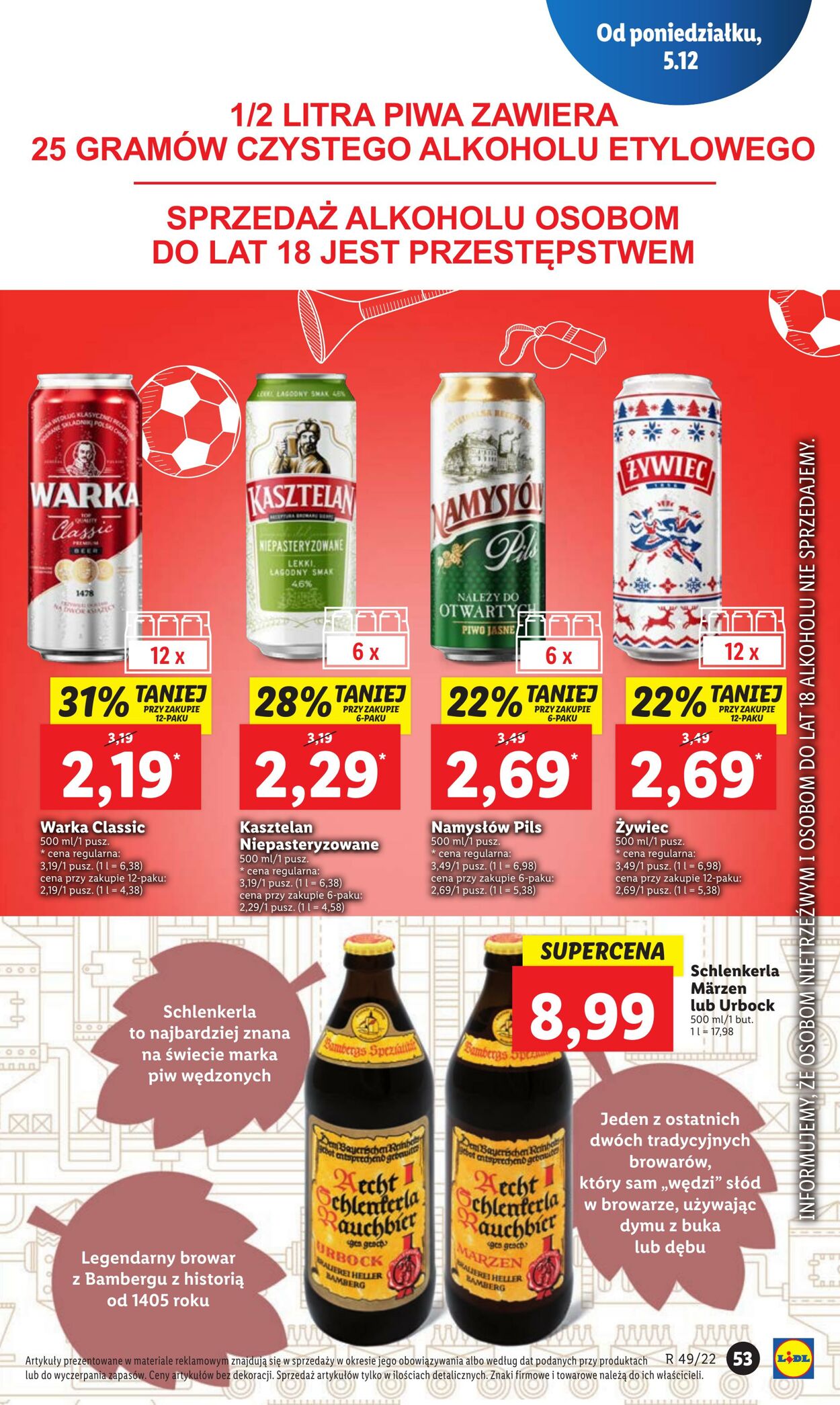 Gazetka Lidl 05.12.2022 - 07.12.2022