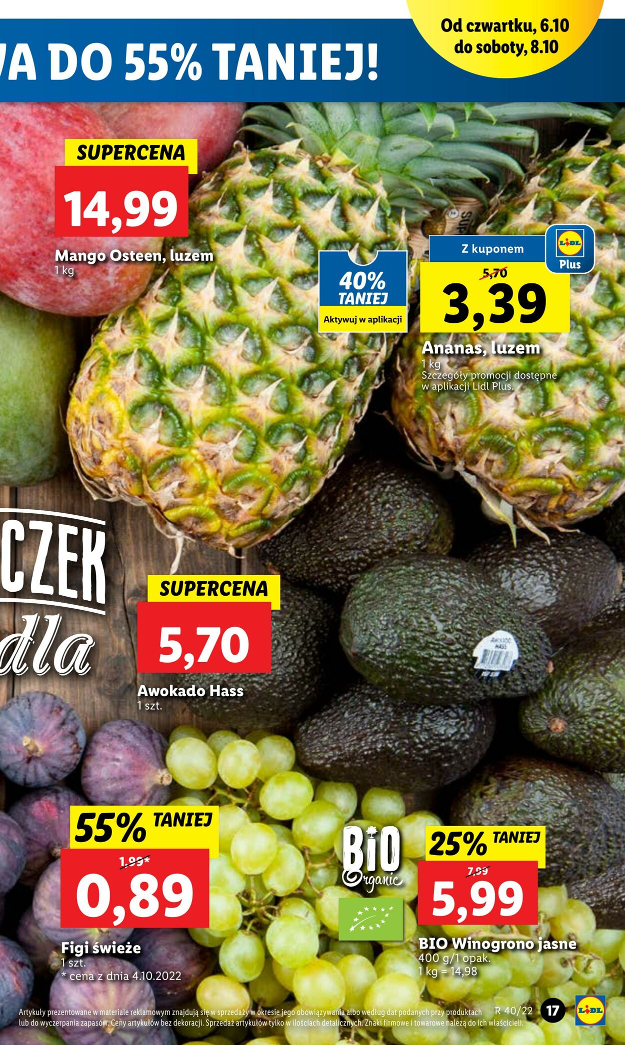 Gazetka Lidl 06.10.2022 - 08.10.2022