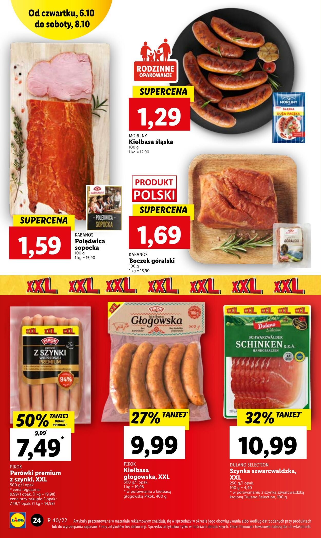 Gazetka Lidl 06.10.2022 - 08.10.2022