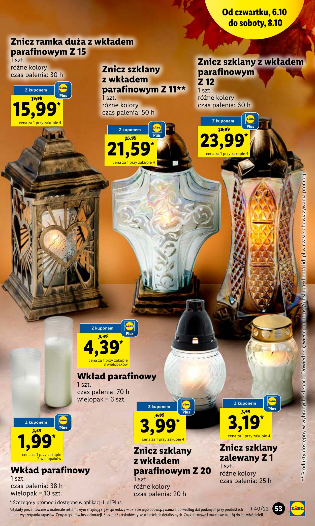 Gazetka Lidl 06.10.2022 - 08.10.2022