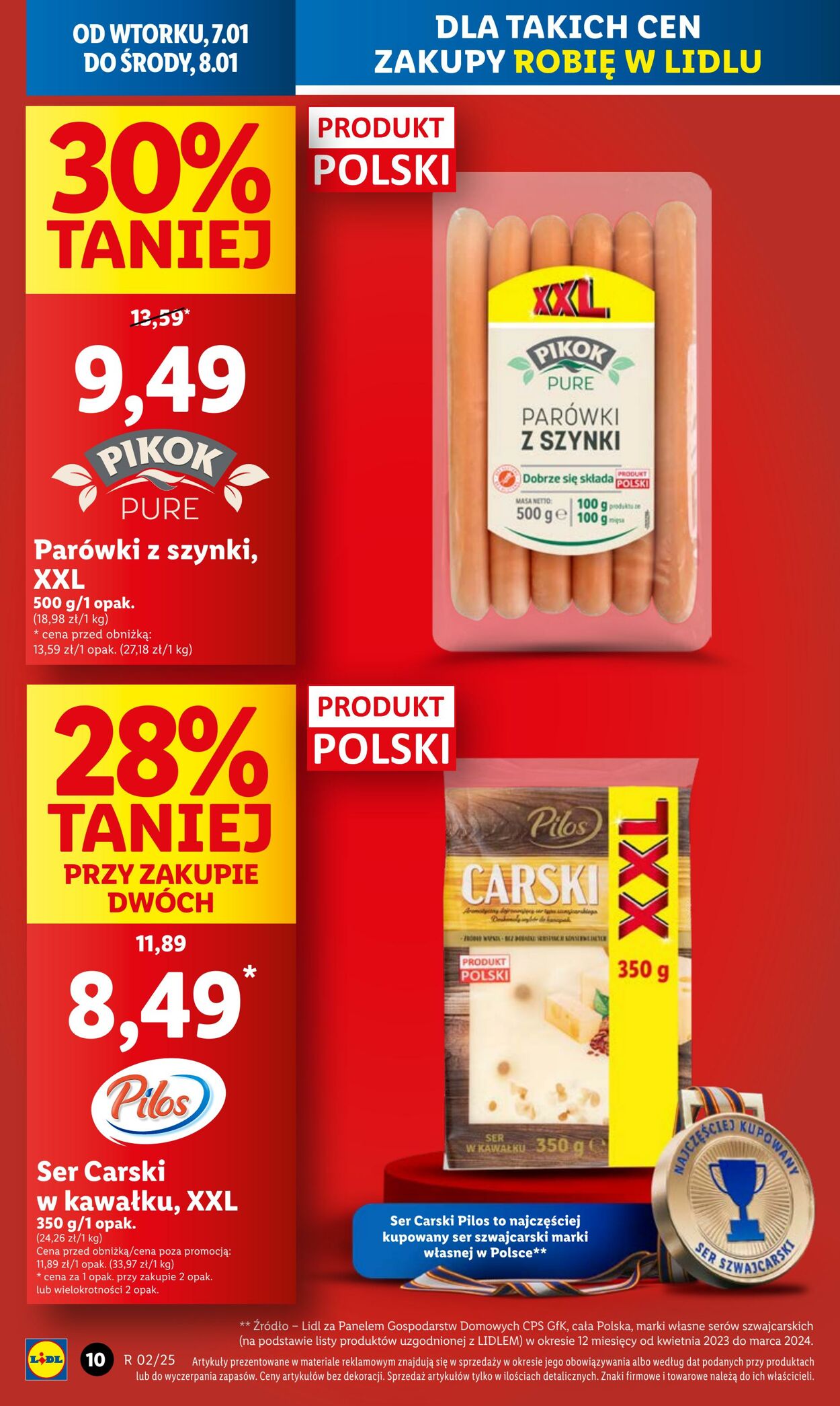 Gazetka Lidl 07.01.2025 - 08.01.2025