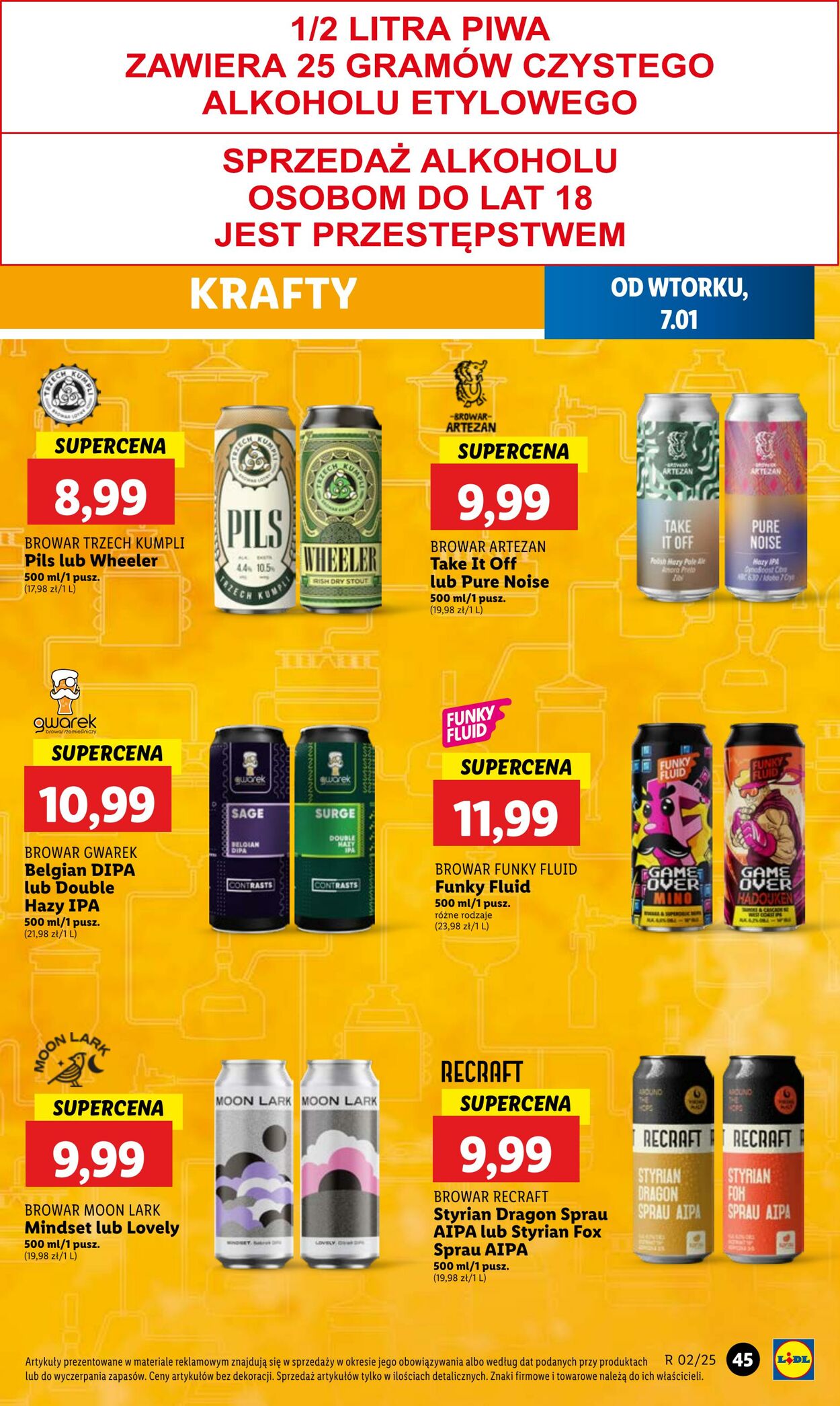 Gazetka Lidl 07.01.2025 - 08.01.2025