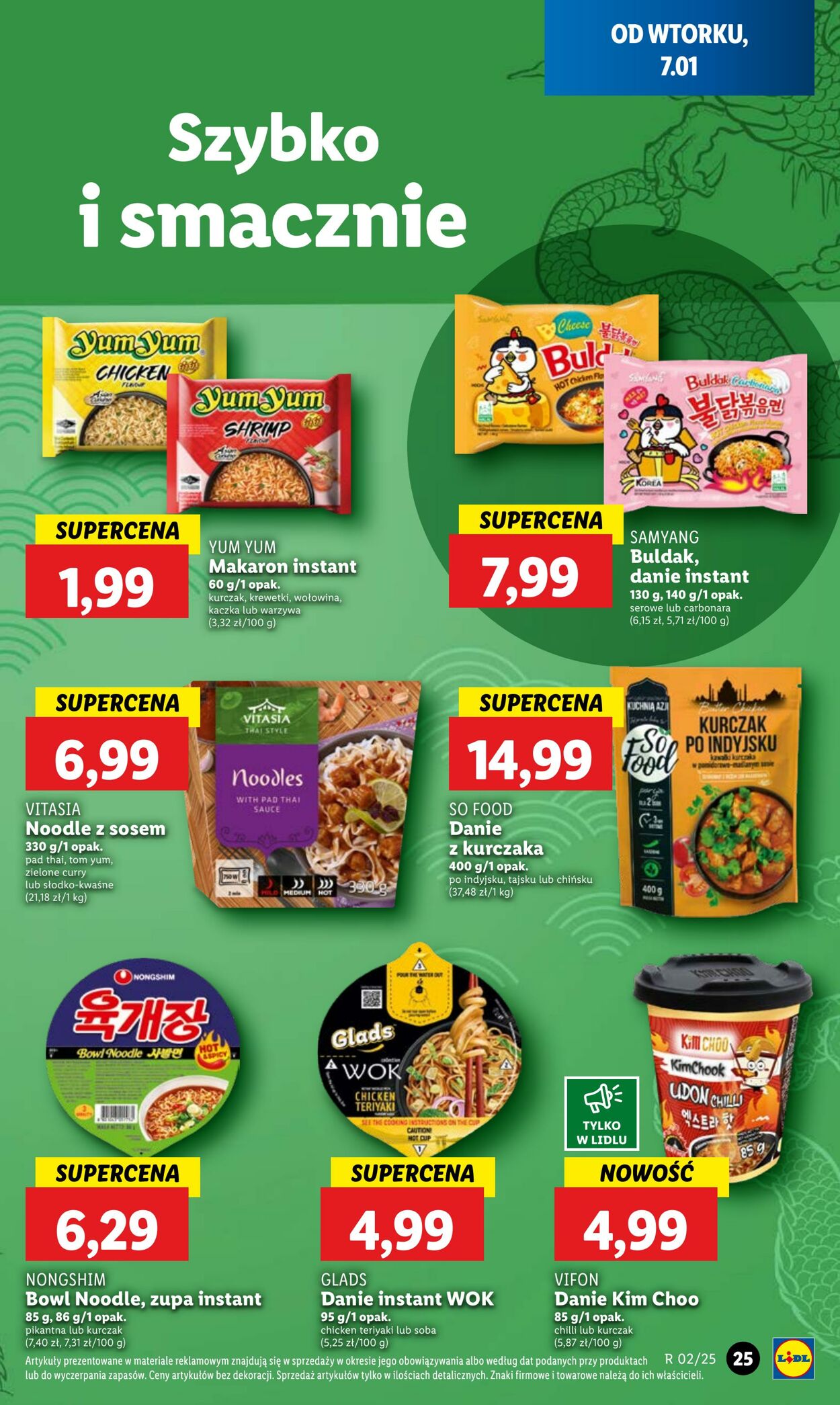 Gazetka Lidl 07.01.2025 - 08.01.2025