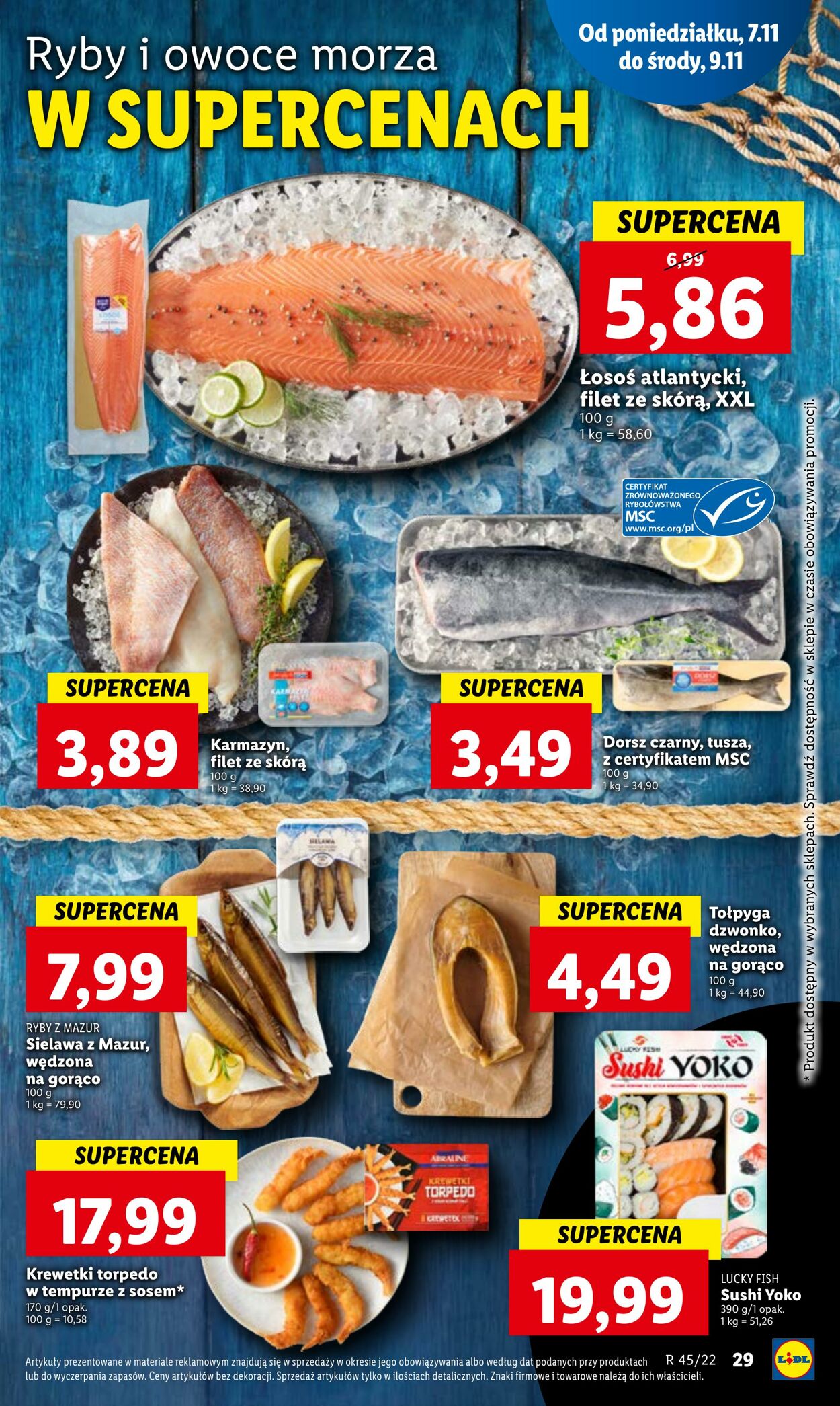 Gazetka Lidl 07.11.2022 - 09.11.2022