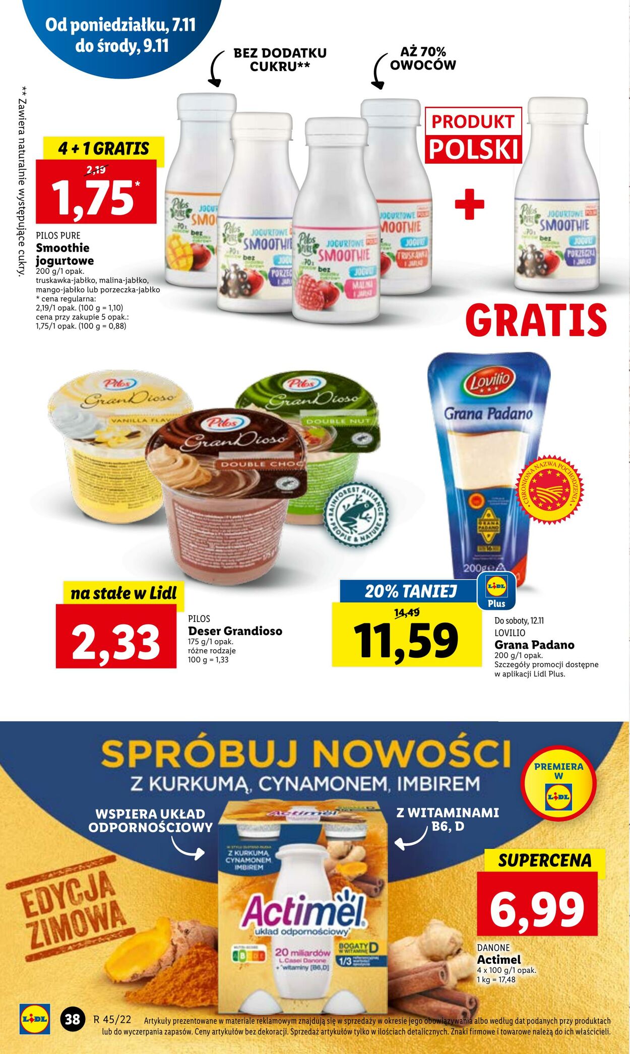 Gazetka Lidl 07.11.2022 - 09.11.2022