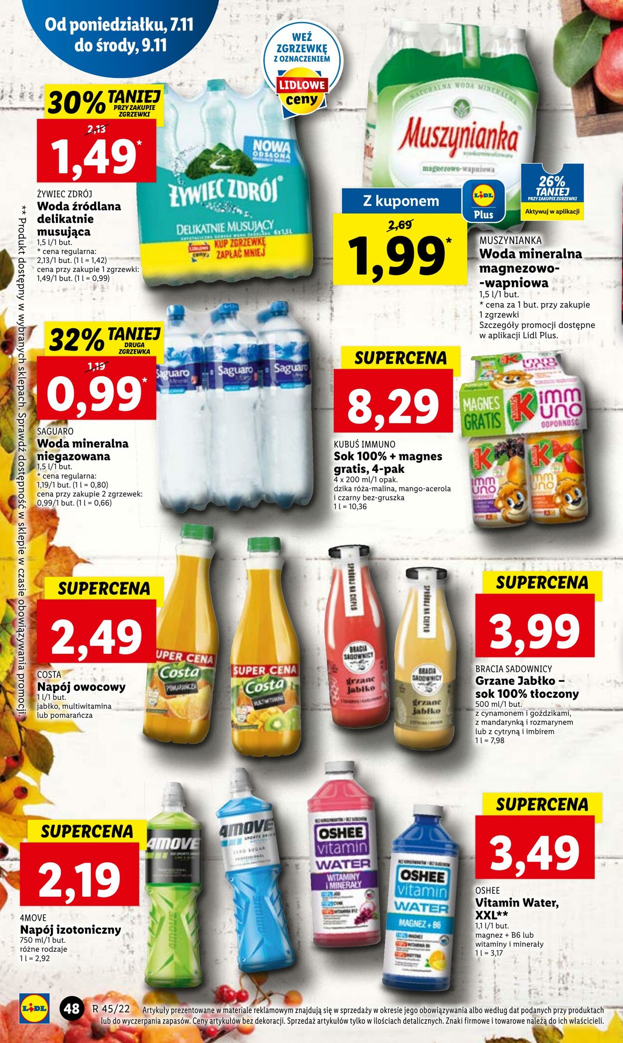 Gazetka Lidl 07.11.2022 - 09.11.2022