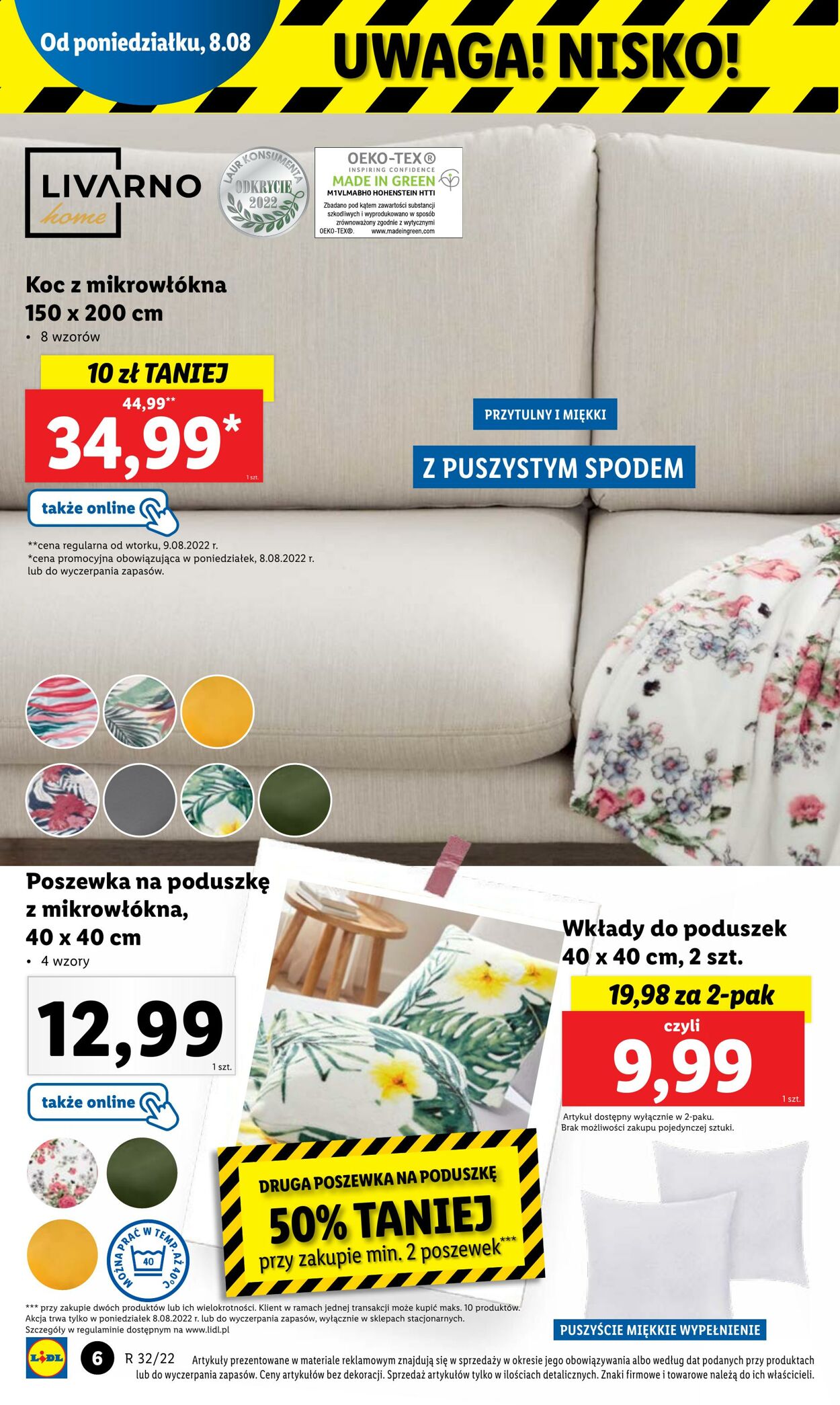 Gazetka Lidl 08.08.2022 - 13.08.2022