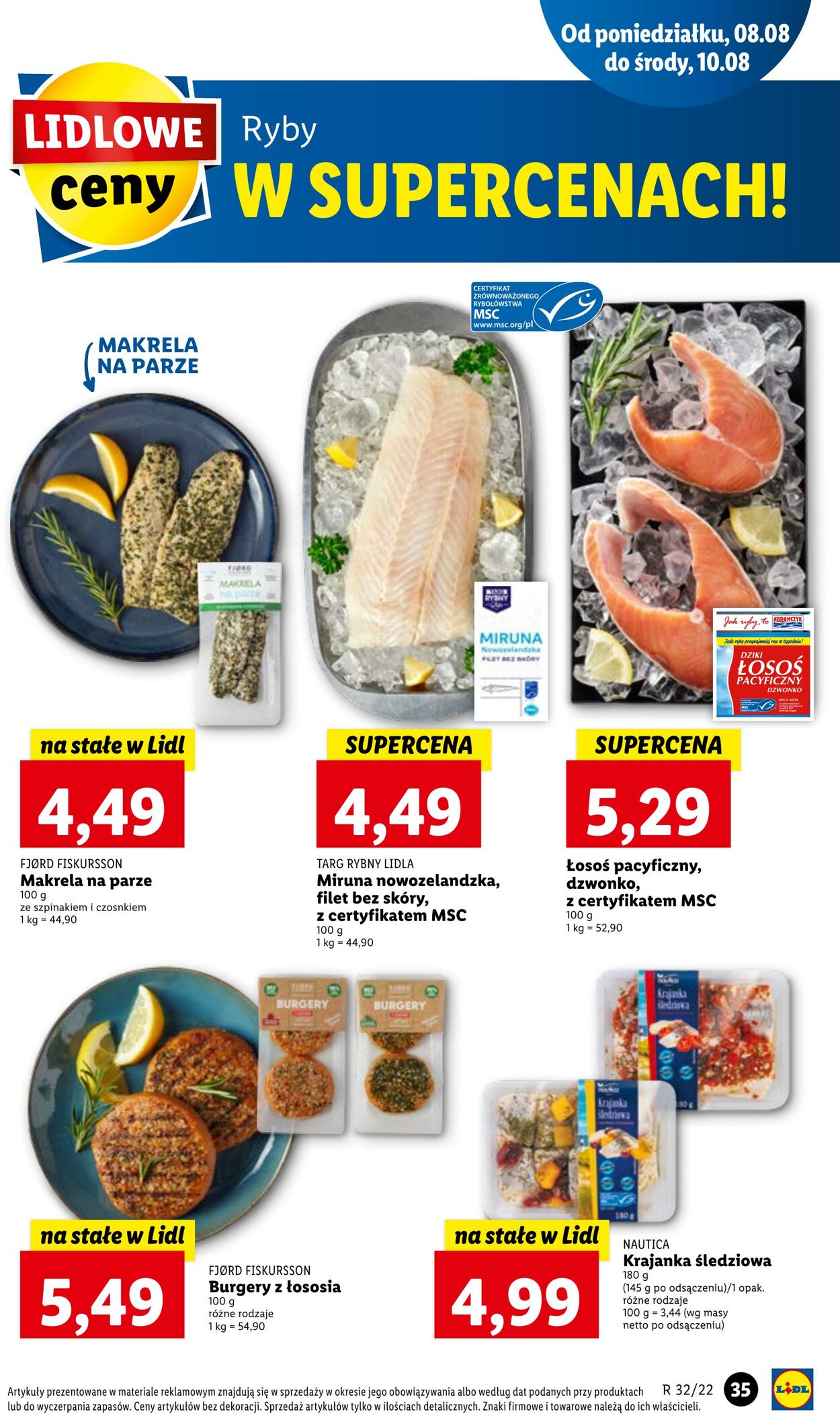 Gazetka Lidl 08.08.2022 - 10.08.2022