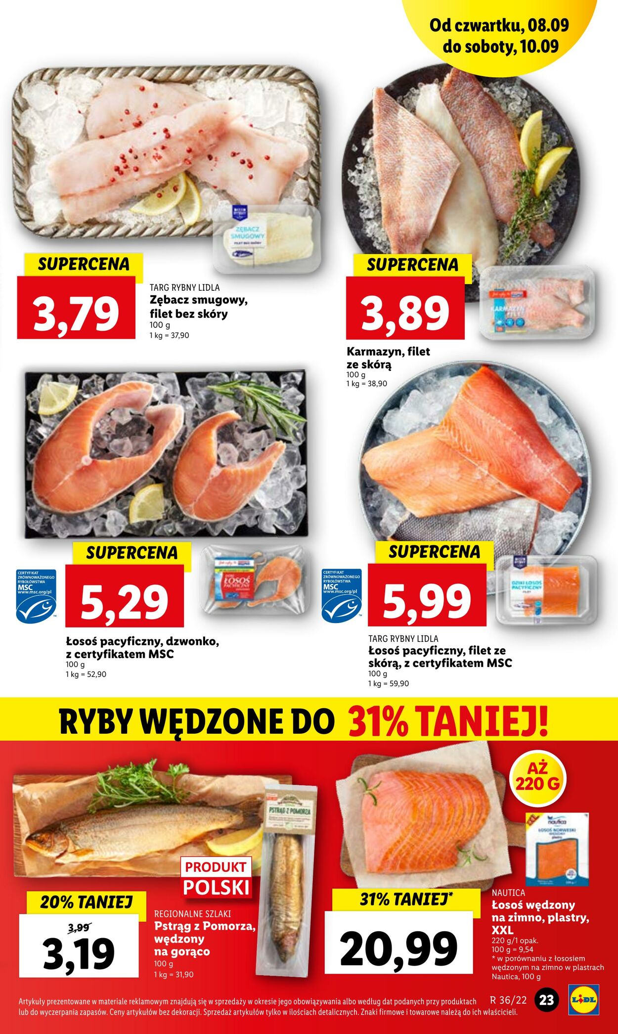 Gazetka Lidl 08.09.2022 - 10.09.2022