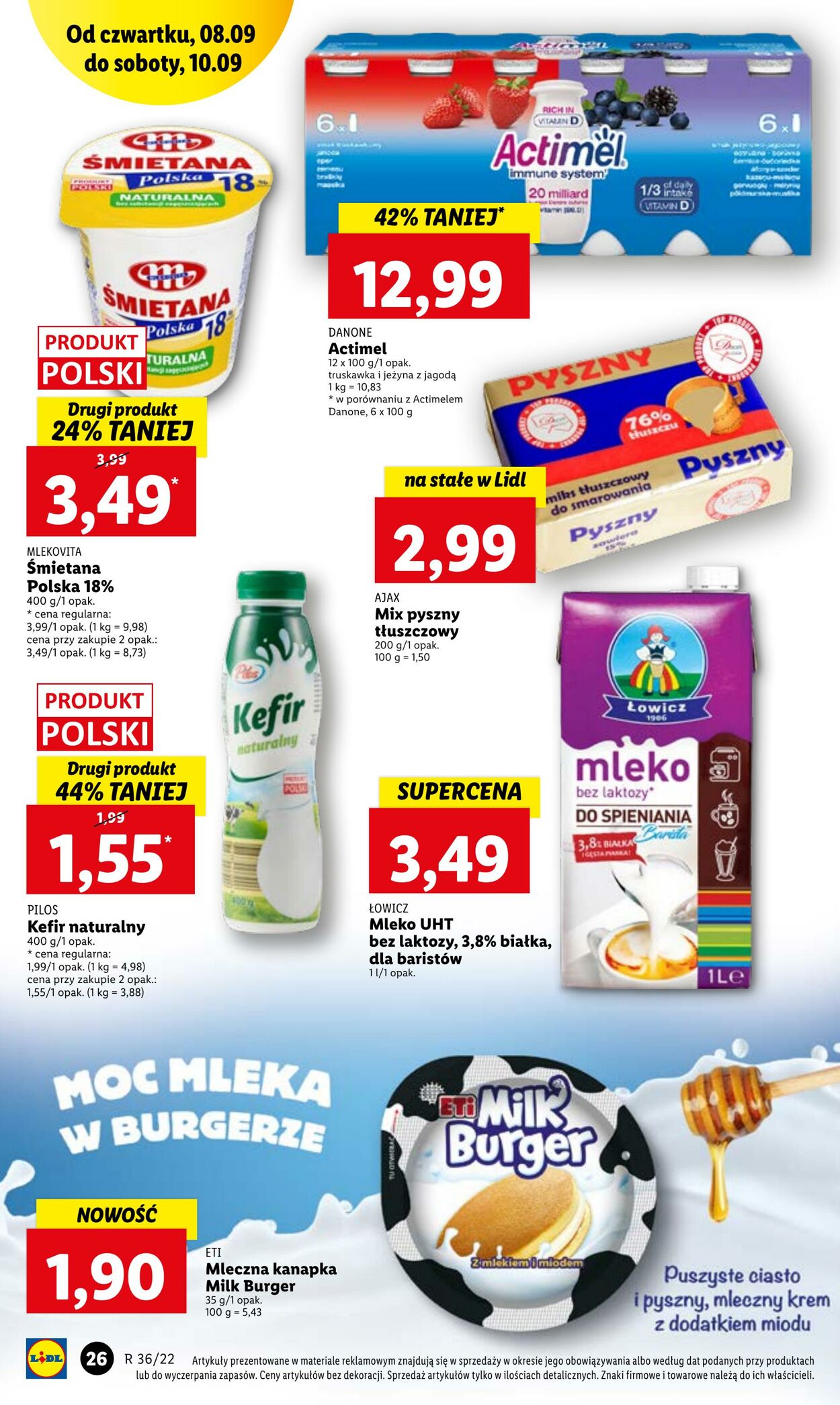 Gazetka Lidl 08.09.2022 - 10.09.2022