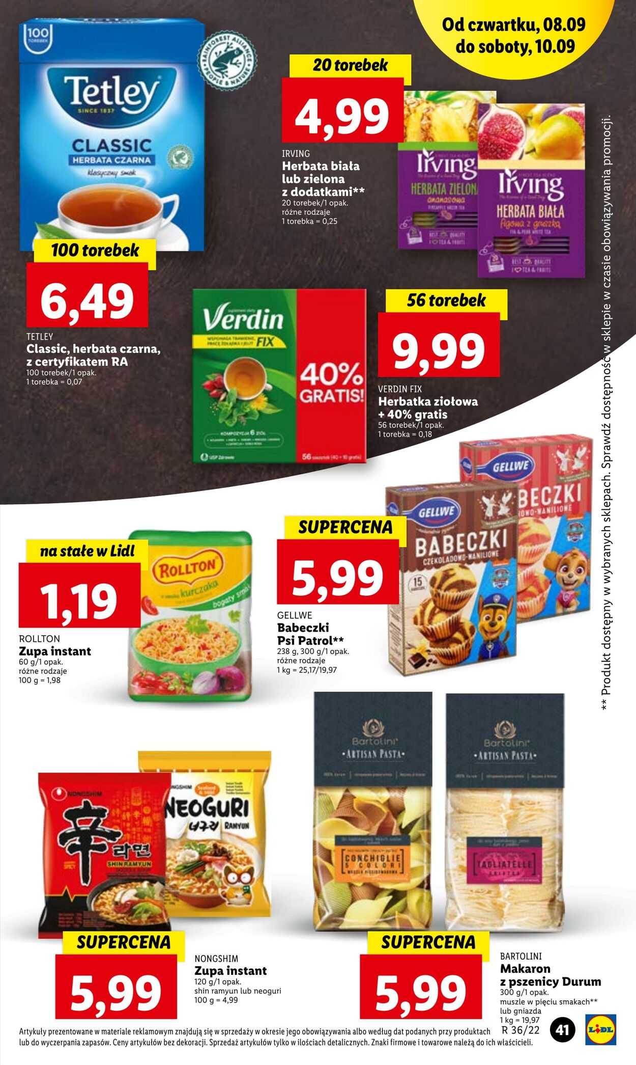 Gazetka Lidl 08.09.2022 - 10.09.2022