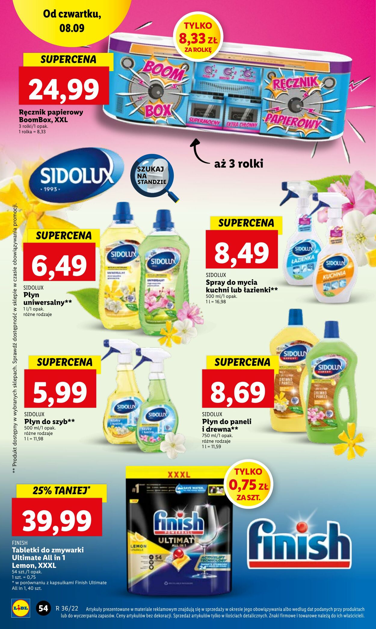 Gazetka Lidl 08.09.2022 - 10.09.2022