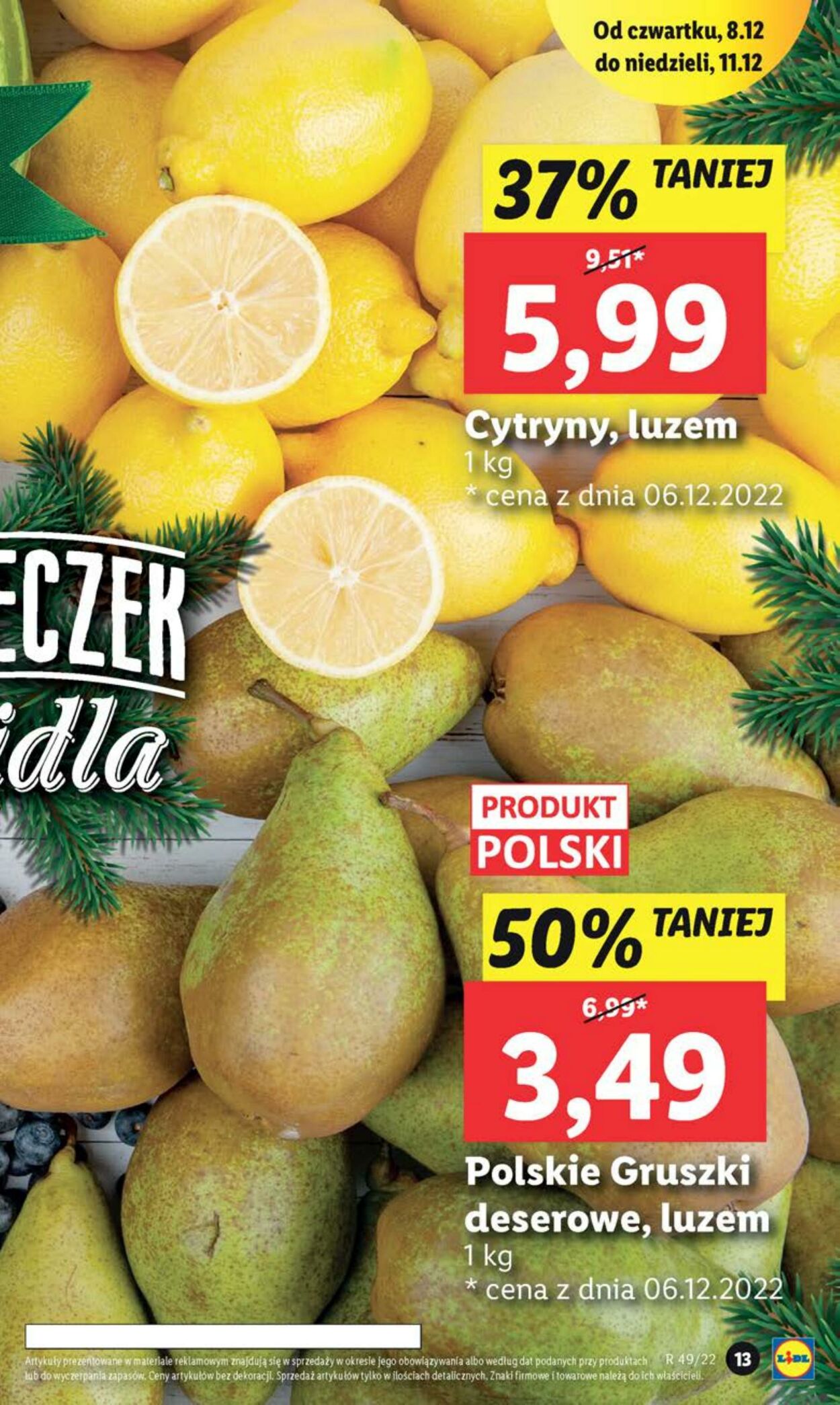 Gazetka Lidl 07.12.2022 - 11.12.2022