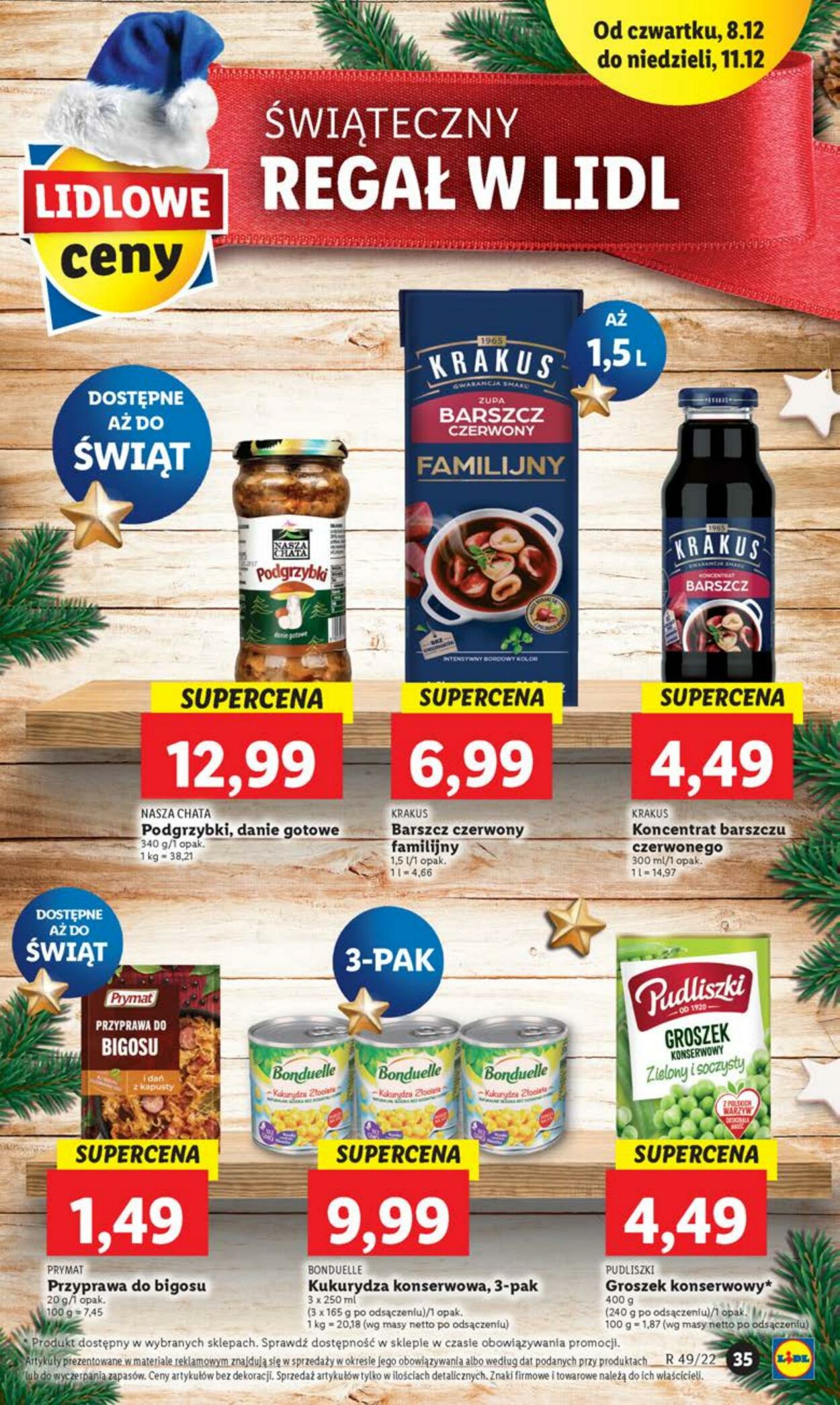 Gazetka Lidl 07.12.2022 - 11.12.2022