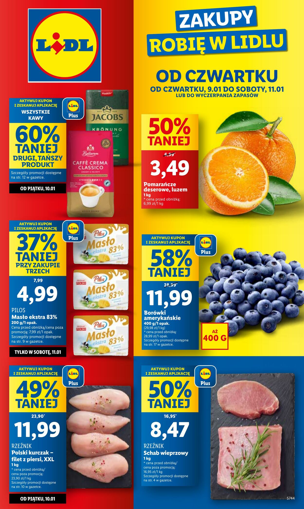 Gazetka Lidl - OFERTA WAŻNA OD 09.01 DO 11.01 9 sty, 2025 - 11 sty, 2025