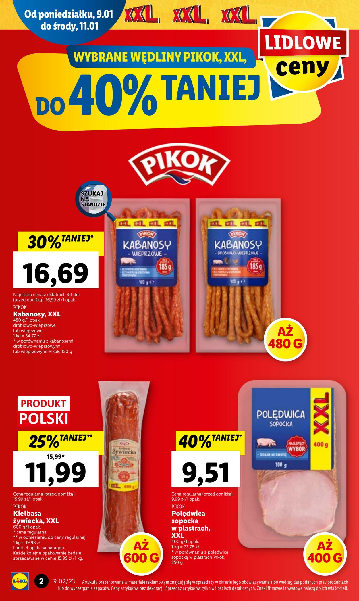 Gazetka Lidl 09.01.2023 - 11.01.2023