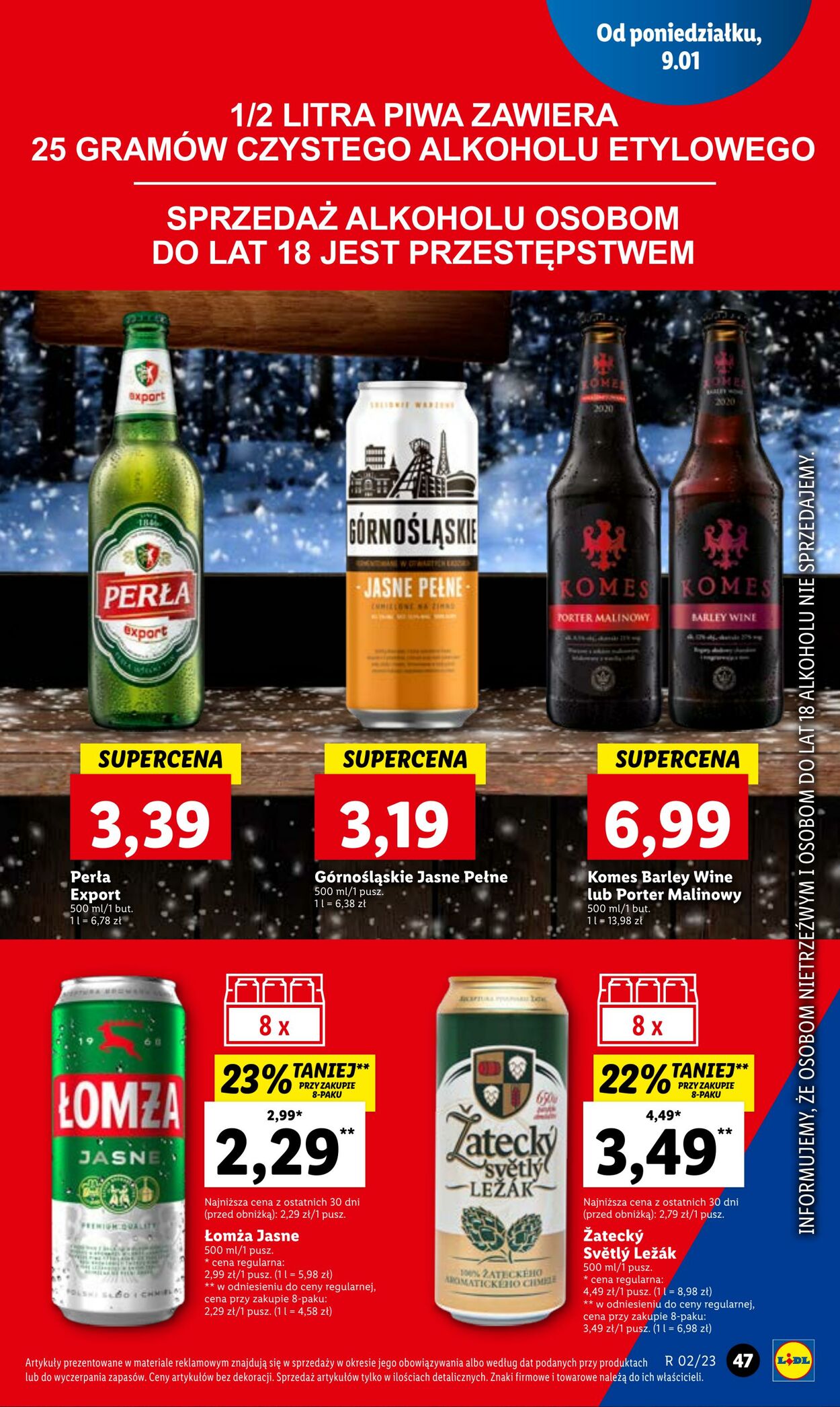 Gazetka Lidl 09.01.2023 - 11.01.2023