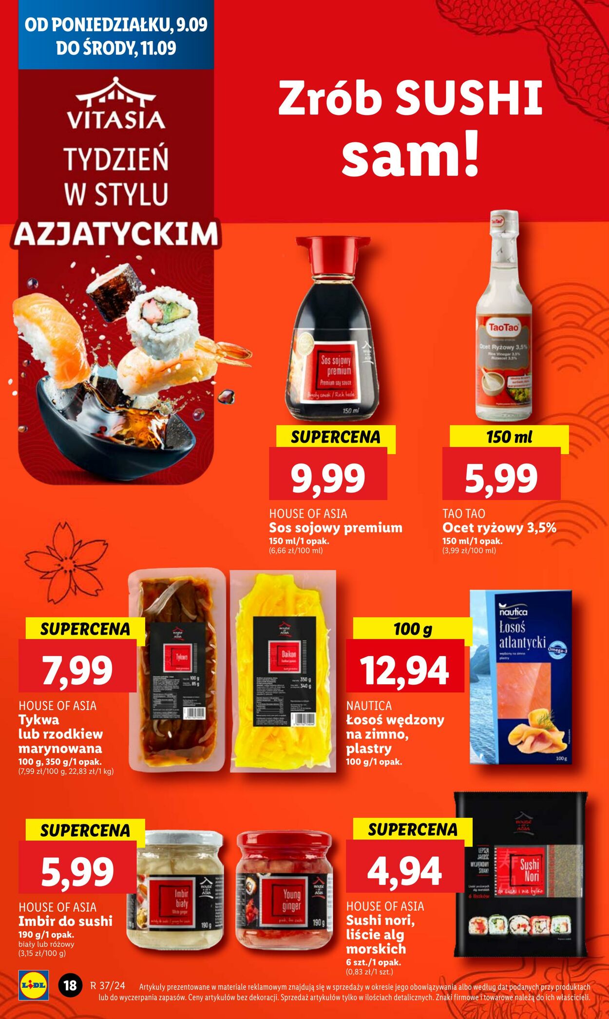 Gazetka Lidl 09.09.2024 - 11.09.2024