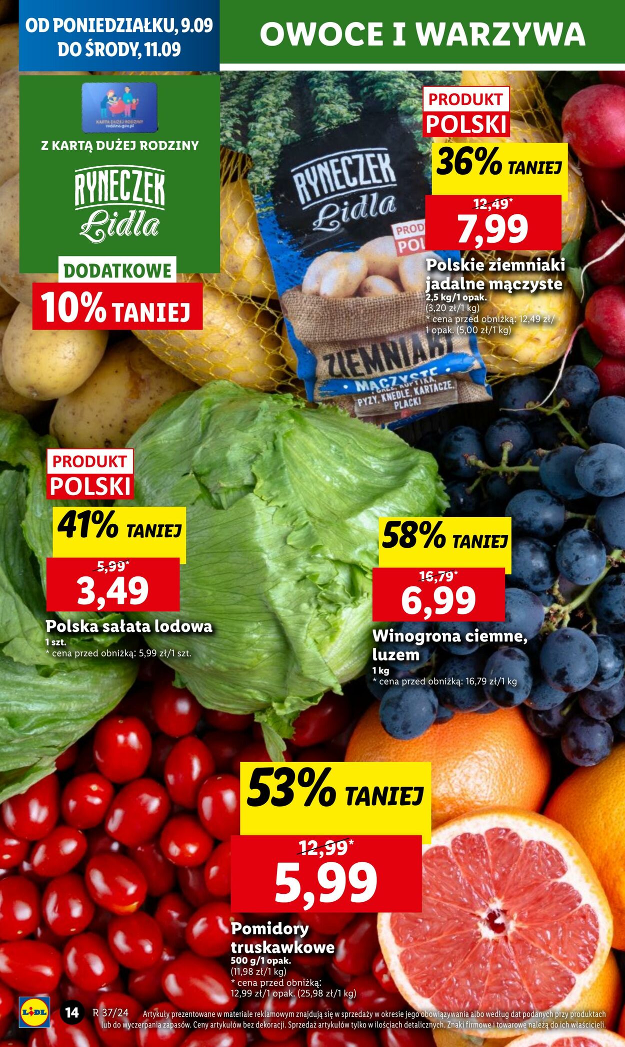 Gazetka Lidl 09.09.2024 - 11.09.2024